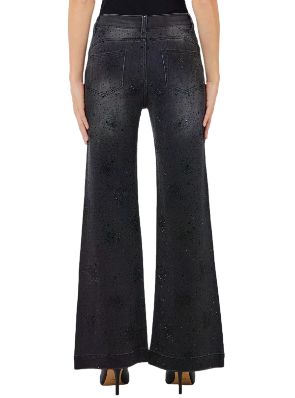 Liu jo Pantalone Den.black Glam Wash da Donna