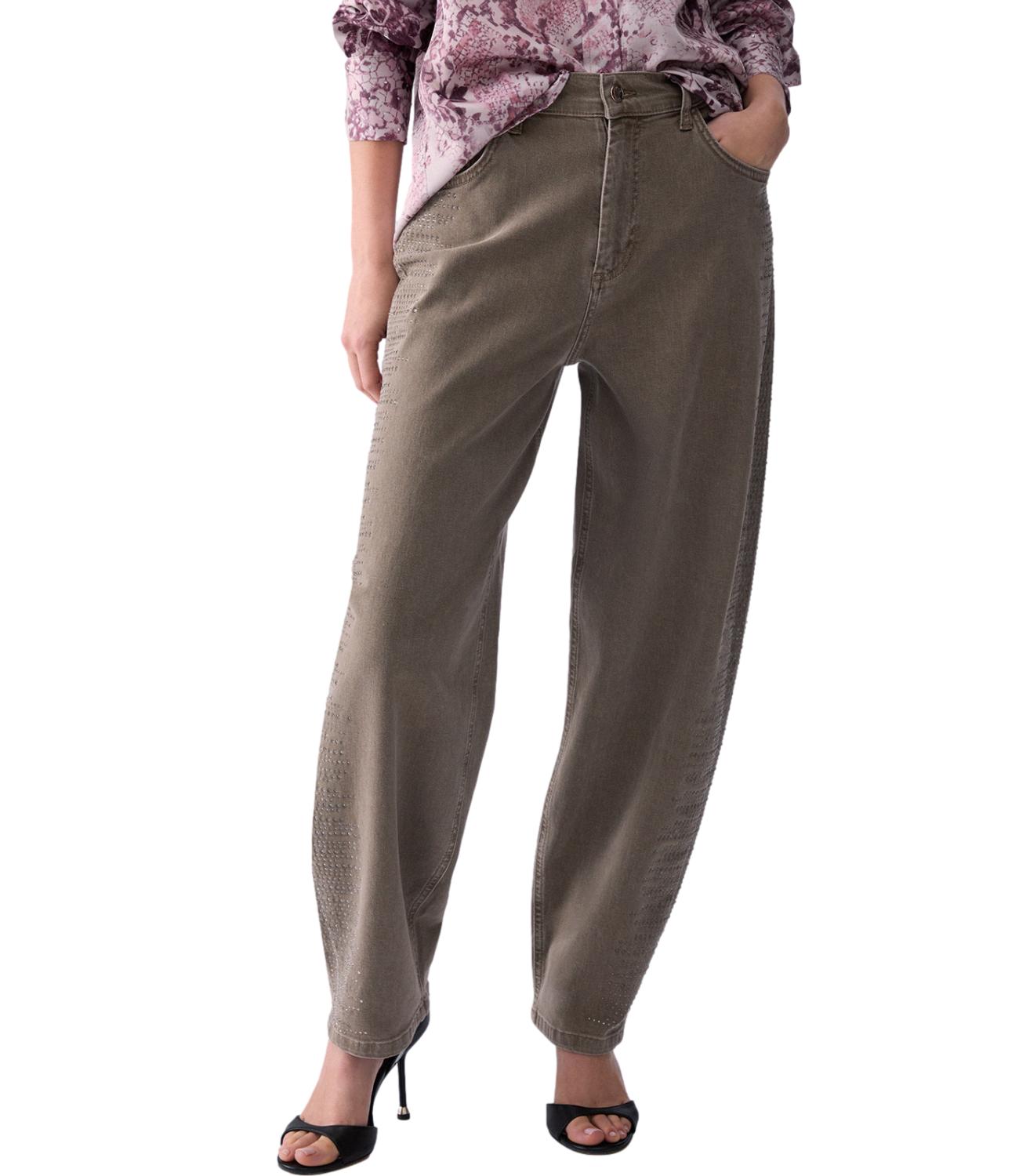 Liu jo Pantalone tessuto Zenzero da Donna