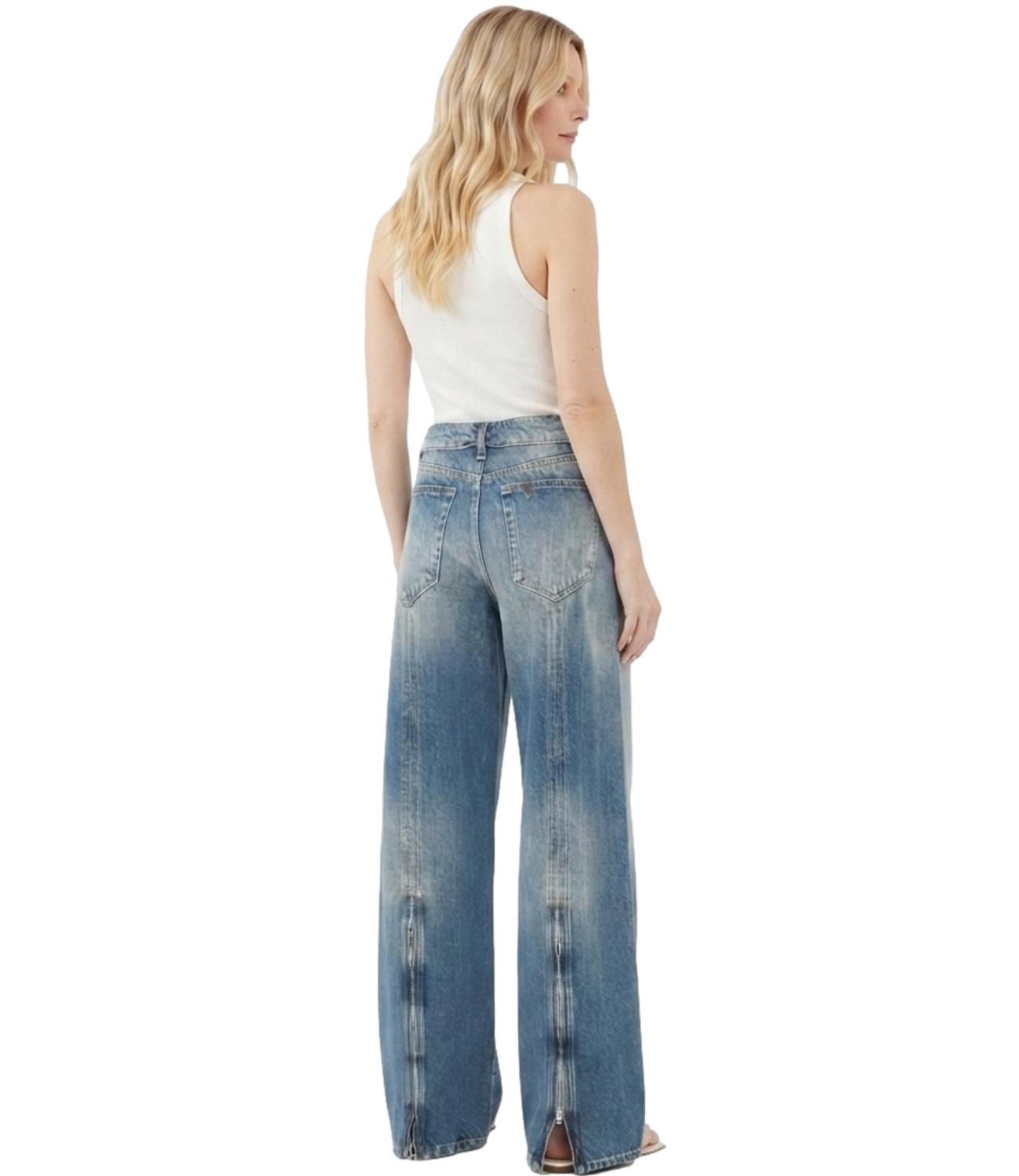 Liu jo Jeans Den.blue Vint.zip wa da Donna