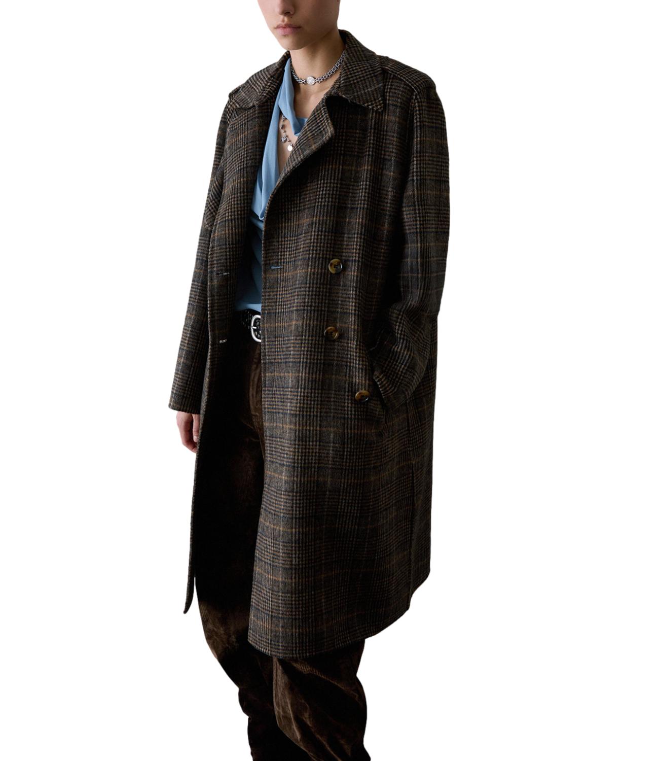 Liu jo Cappotto Camel Check da Donna