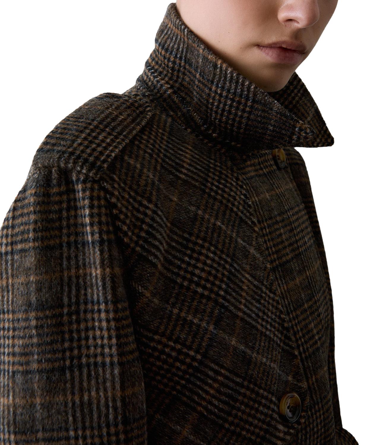Liu jo Cappotto Camel Check da Donna