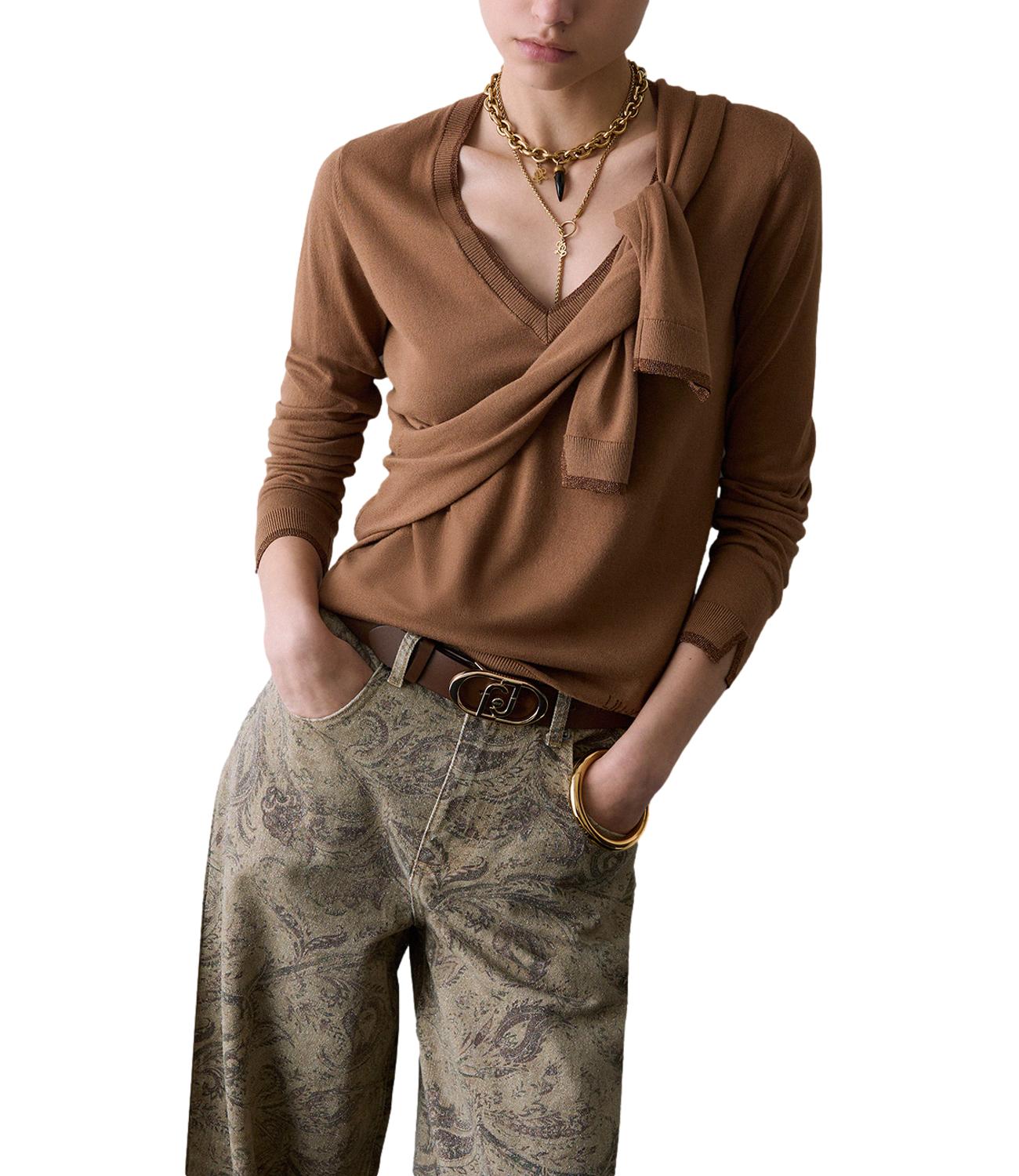 Liu jo Maglia Cocoa Creme da Donna