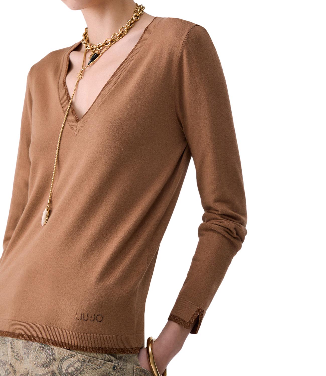 Liu jo Maglia Cocoa Creme da Donna