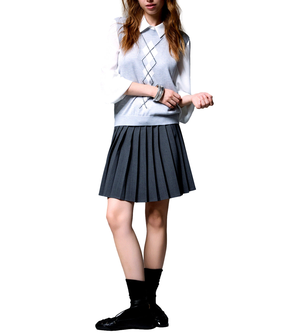 Liu jo Maglia Ballantyne L.gray/bc da Donna