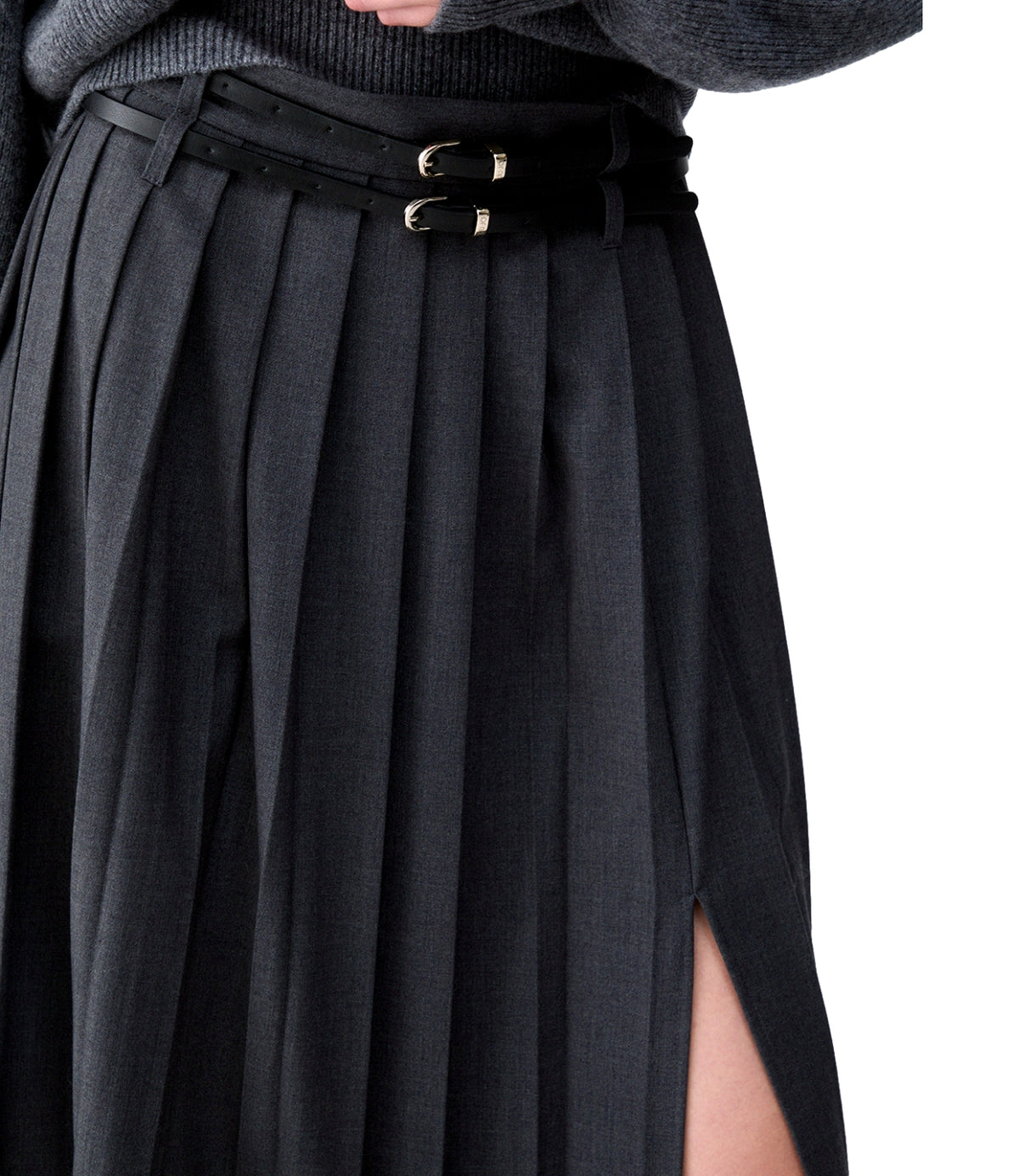 Liu jo Gonna Dark Grey Melange da Donna
