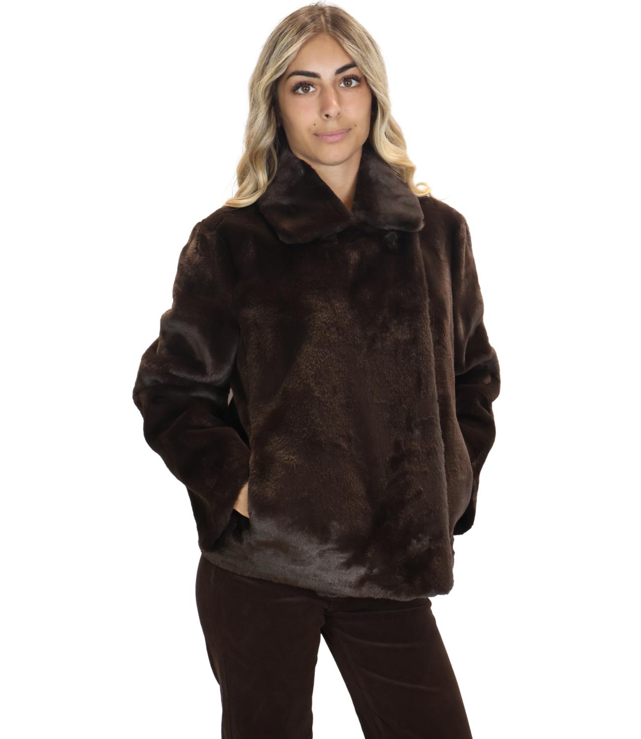 Liu jo Giaccone Mole Fur da Donna