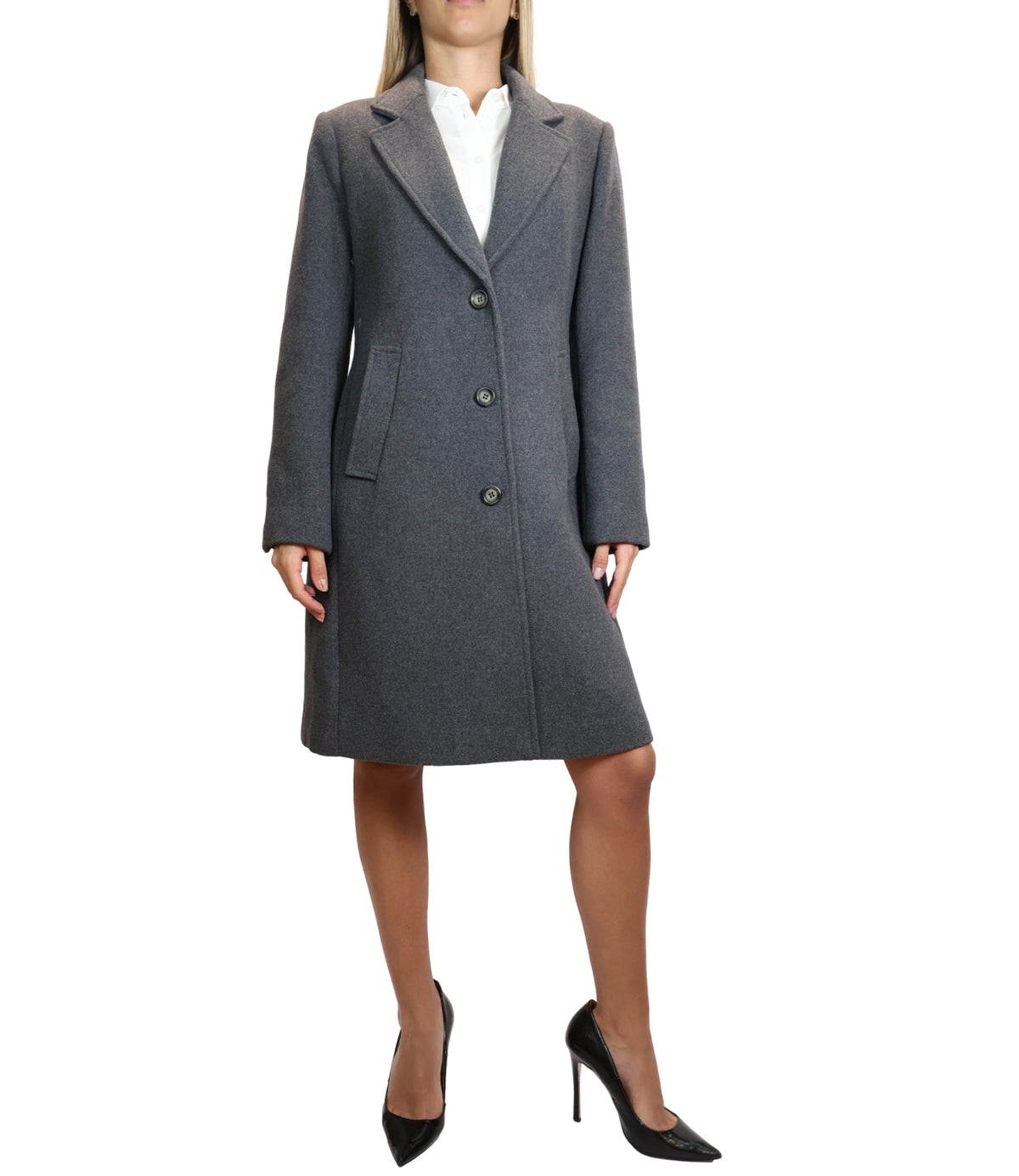 Liu jo Cappotto Ash Grey da Donna