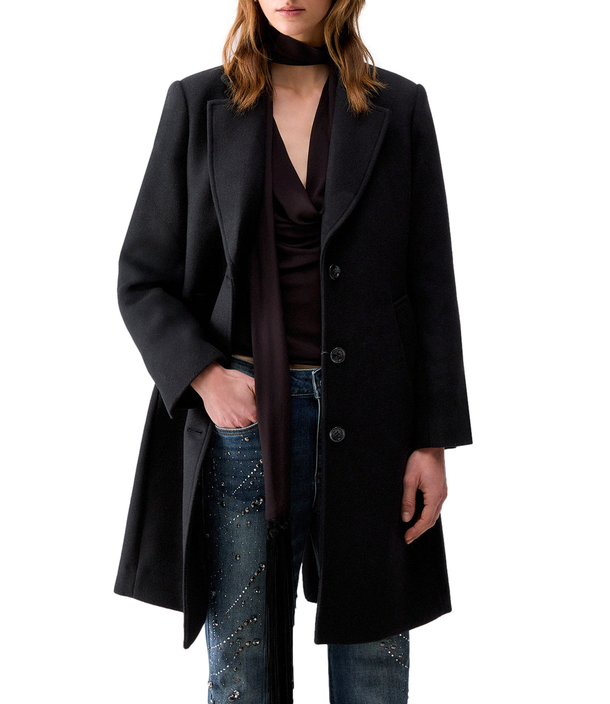 Liu jo Cappotto Nero da Donna
