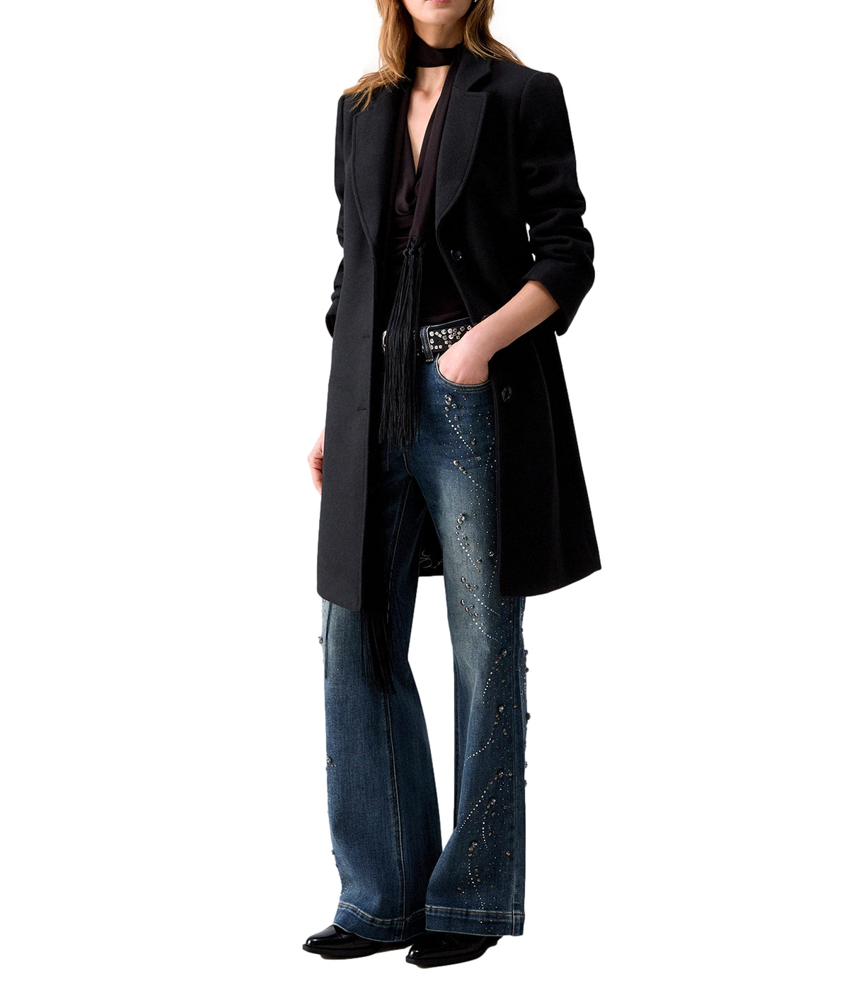 Liu jo Cappotto Nero da Donna