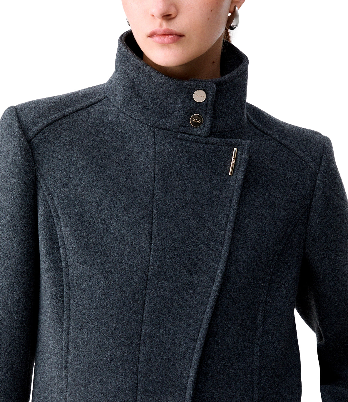 Liu jo Cappotto Ash Grey da Donna