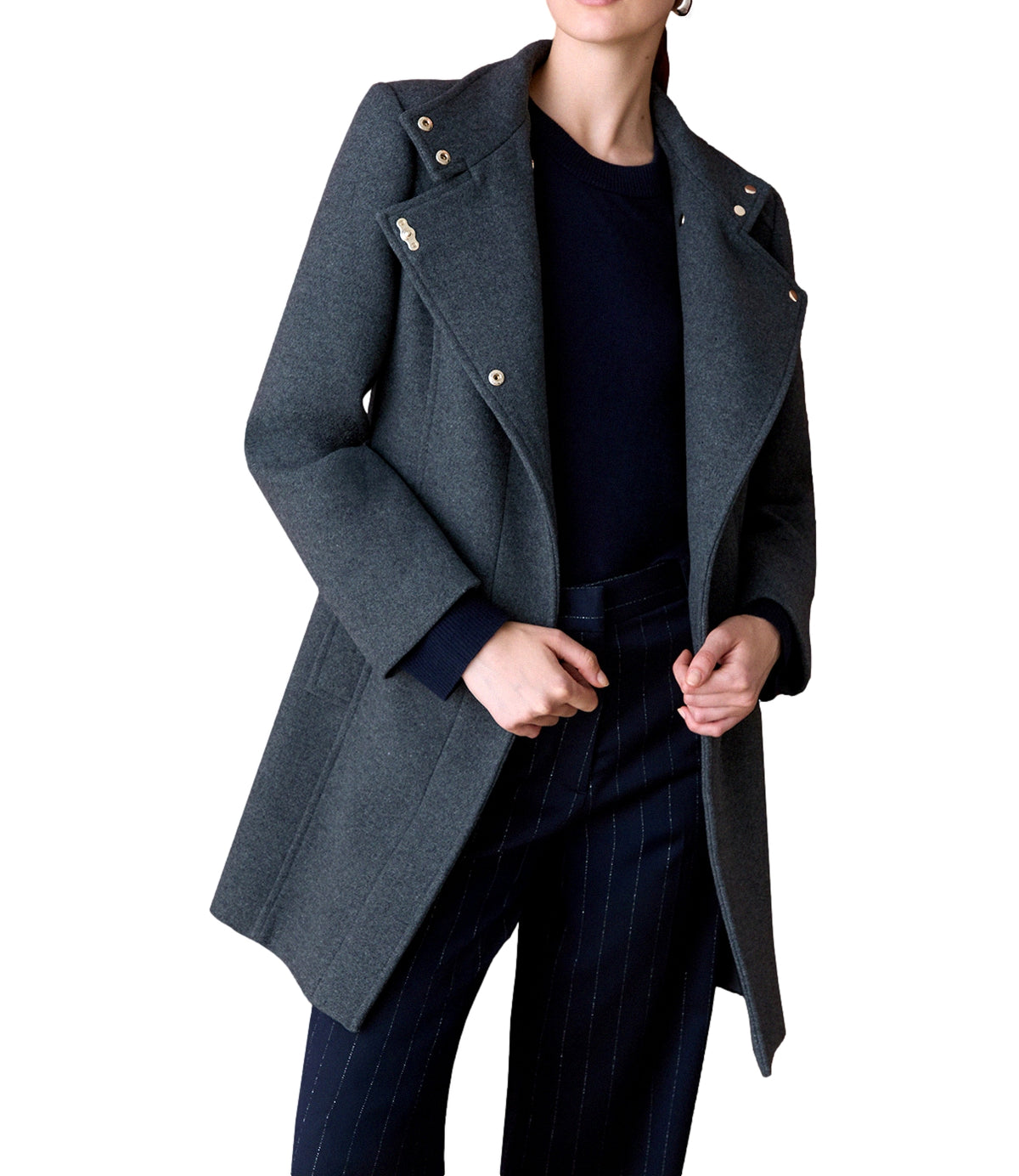 Liu jo Cappotto Ash Grey da Donna