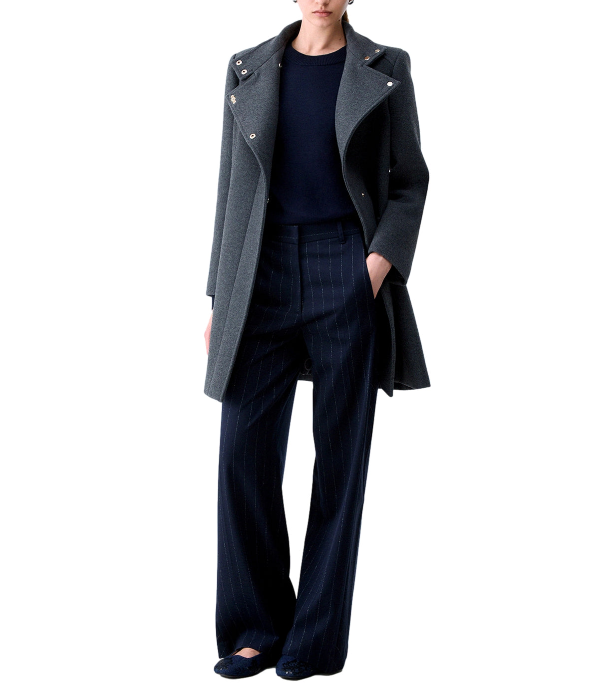Liu jo Cappotto Ash Grey da Donna