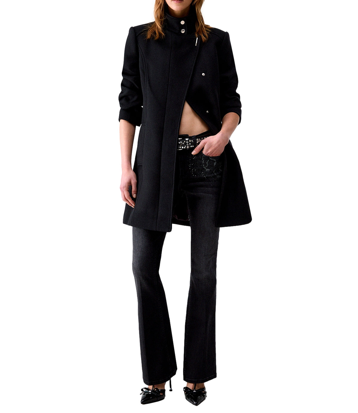 Liu jo Cappotto Nero da Donna