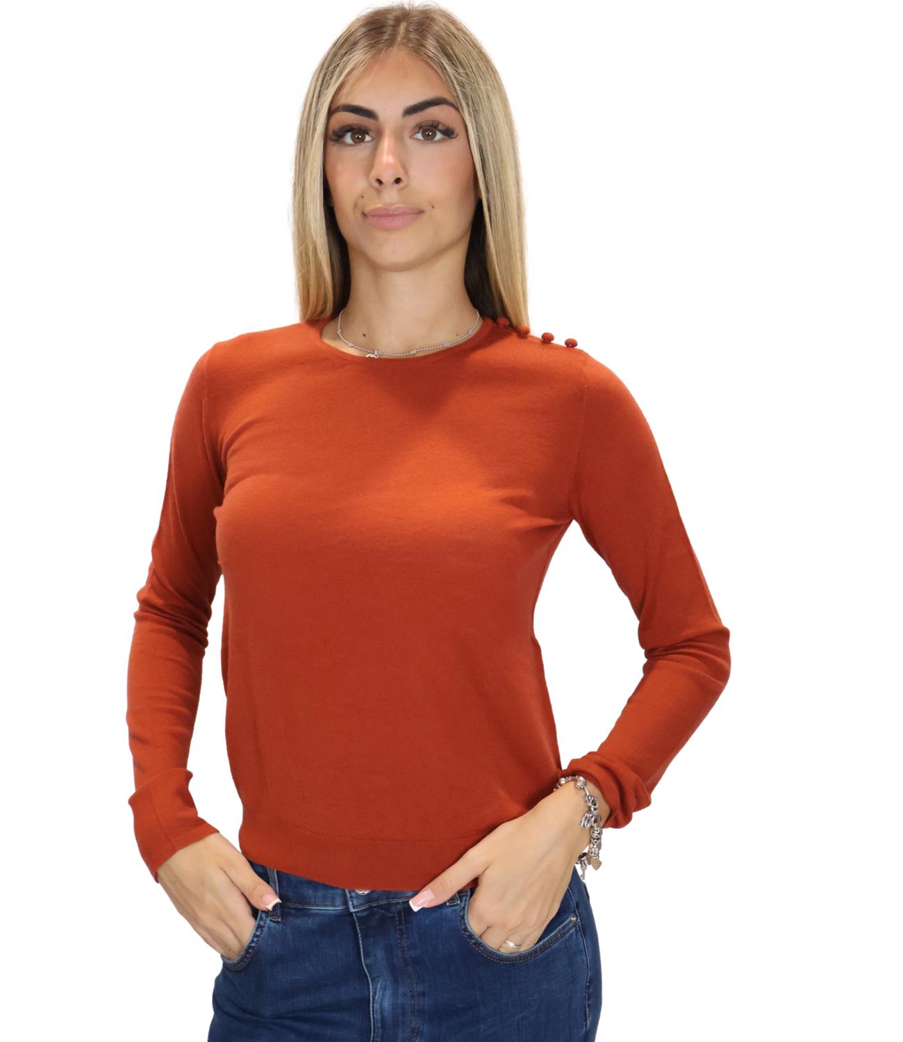 Marella Maglia Terracotta da Donna