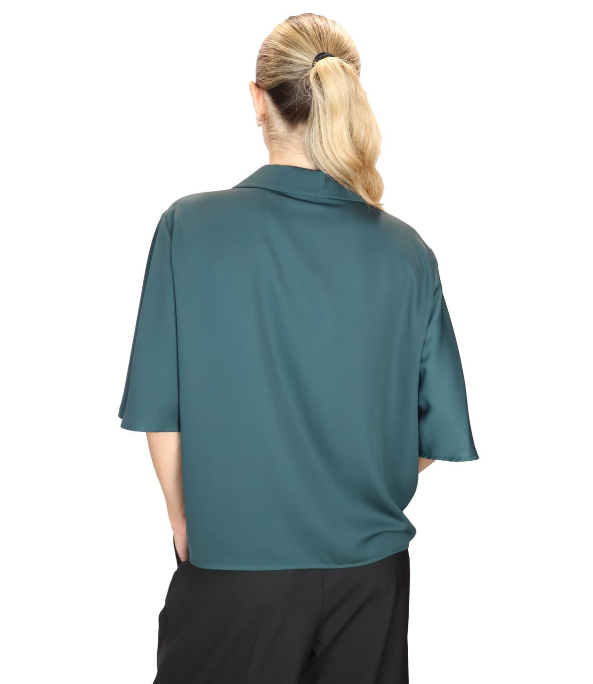 Marella Art.365 Camicia Blu Pavone da Donna