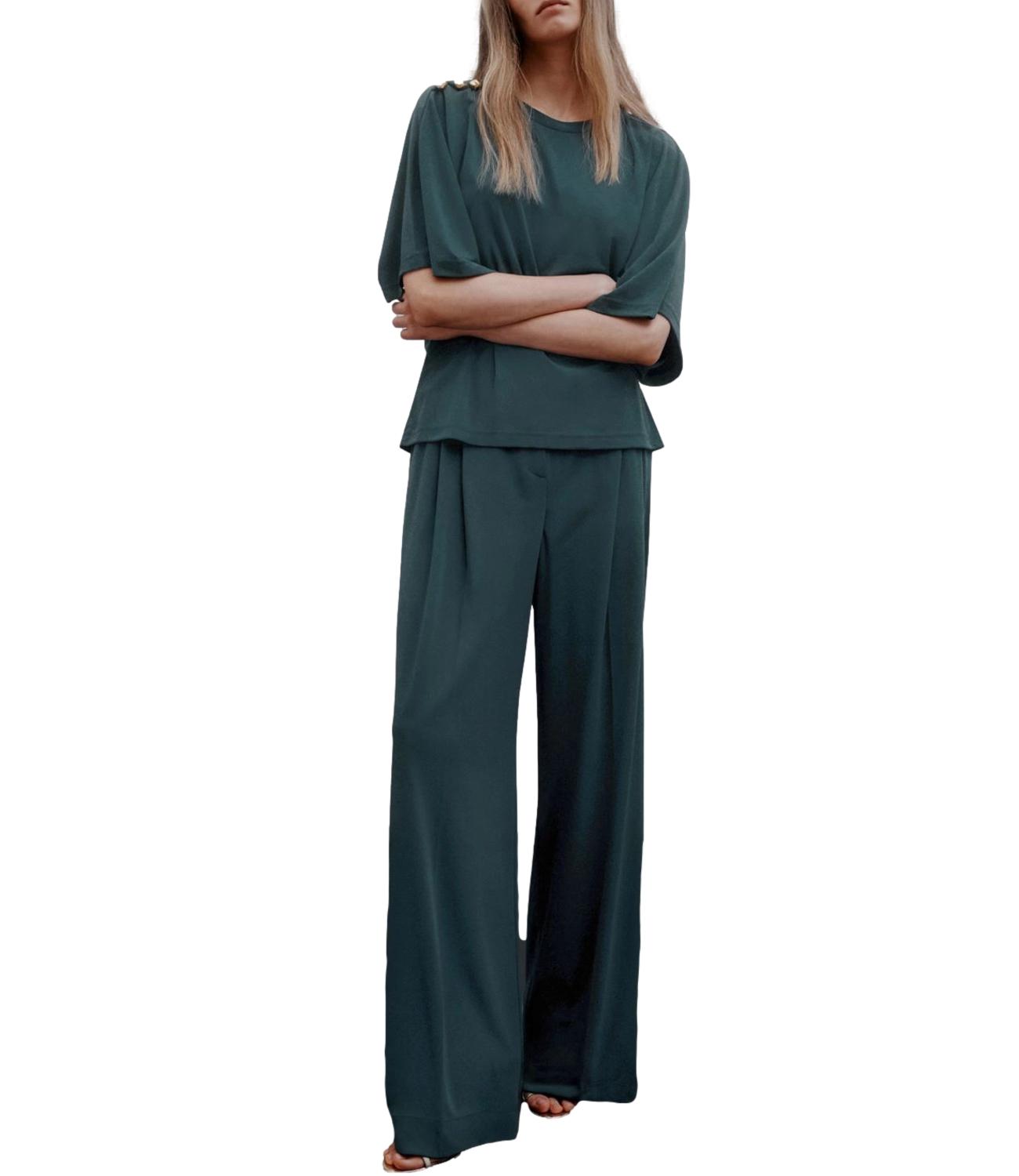 Marella Art.365 Pantalone Blu Pavone da Donna