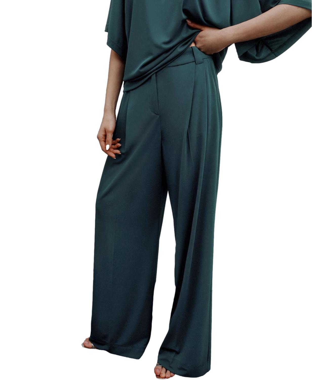 Marella Art.365 Pantalone Blu Pavone da Donna