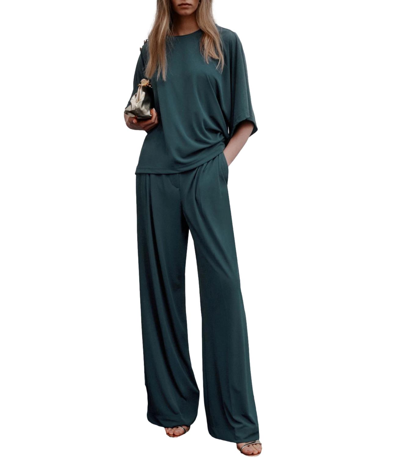 Marella Art.365 Pantalone Blu Pavone da Donna