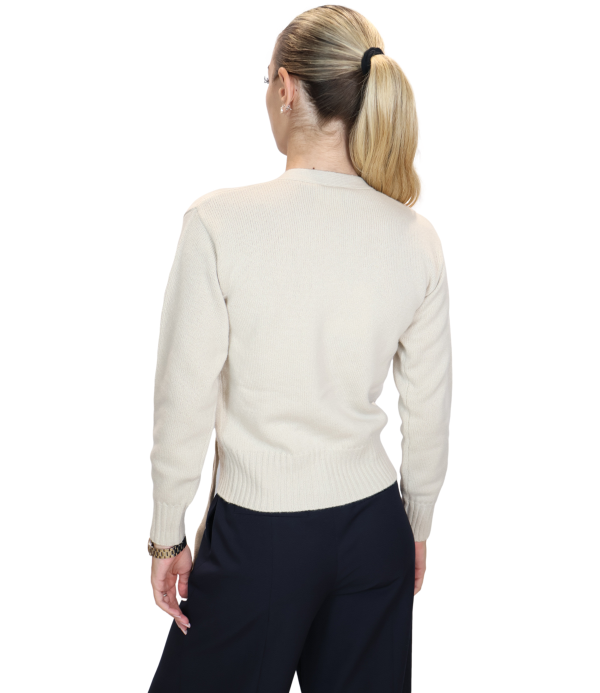 Marella Monochrome Cardigan Tortora da Donna