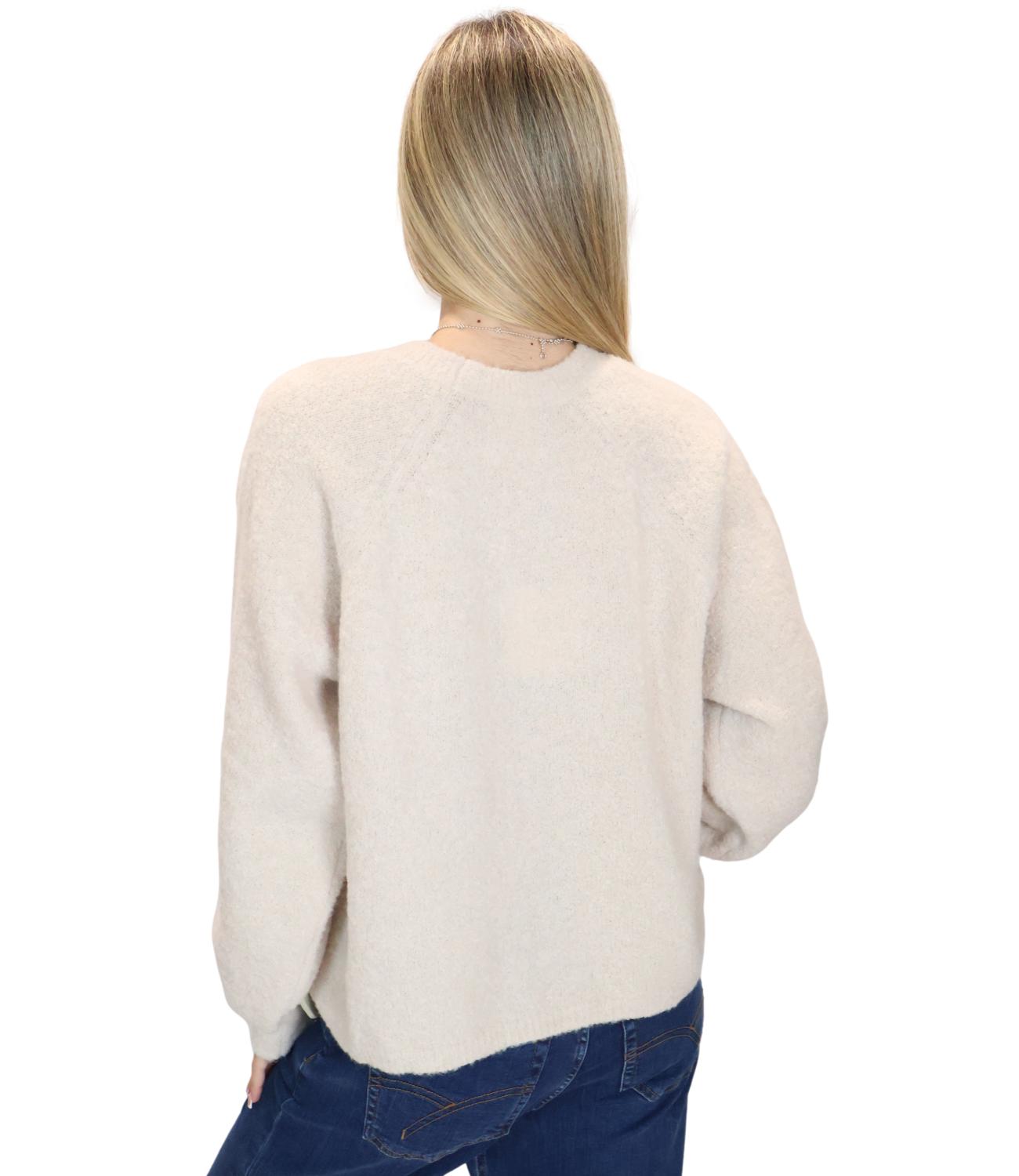 Marella Monochrome Maglia Tortora da Donna