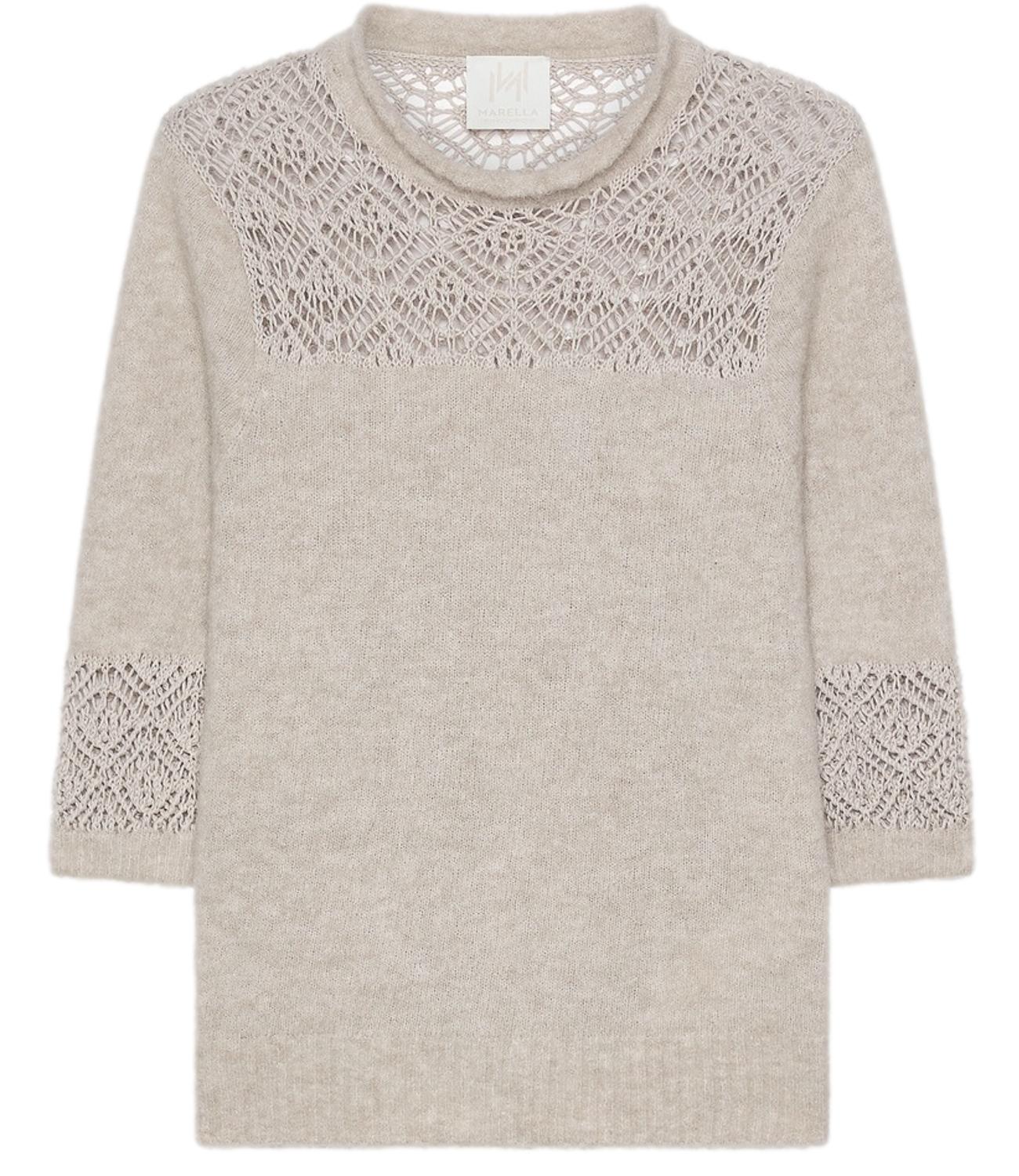 Marella Monochrome Maglia Tortora da Donna