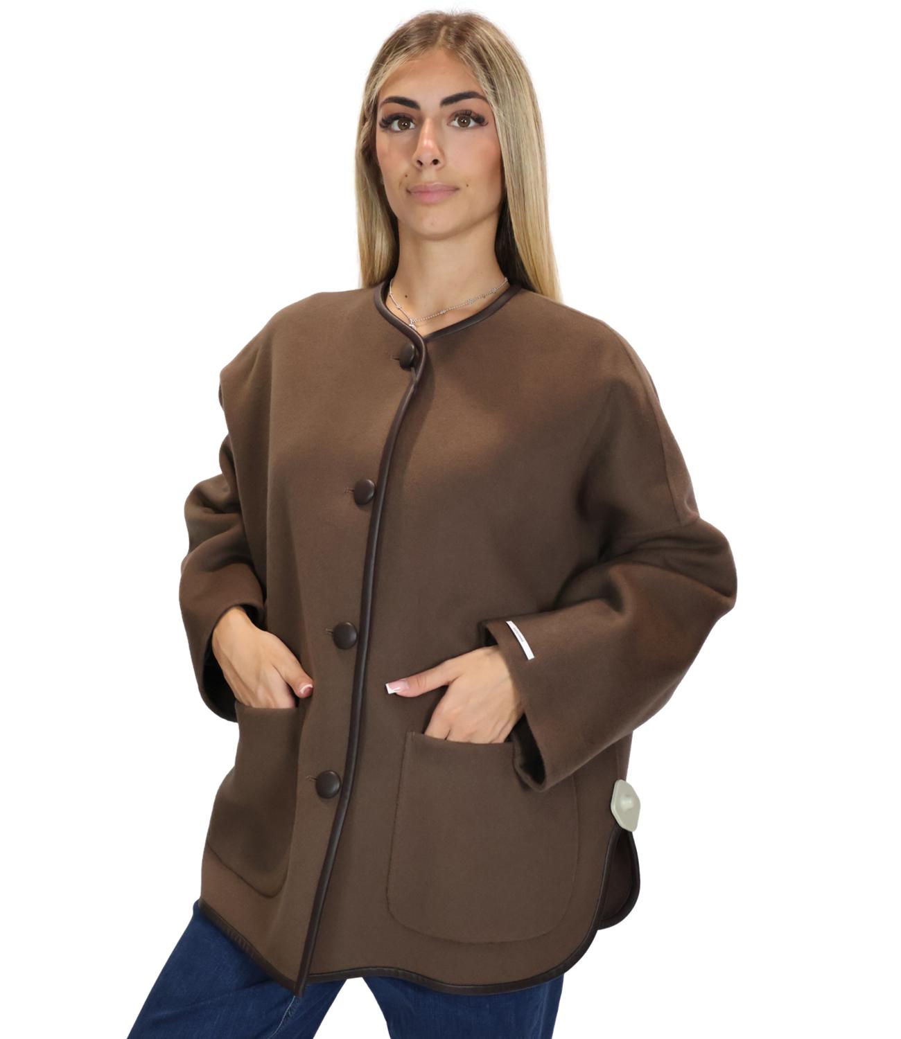 Marella Sport Giaccone Marrone da Donna