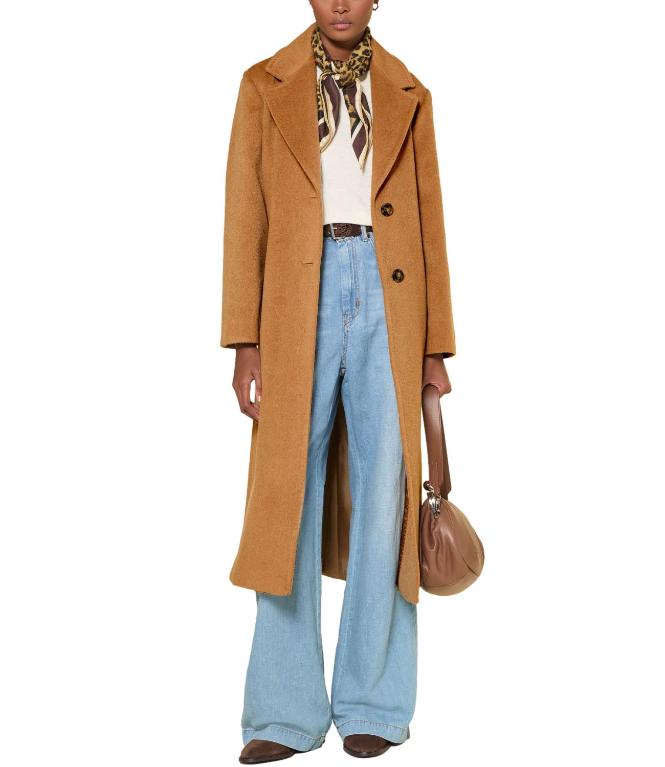 Max Mara Weekend Cappotto Cammello da Donna