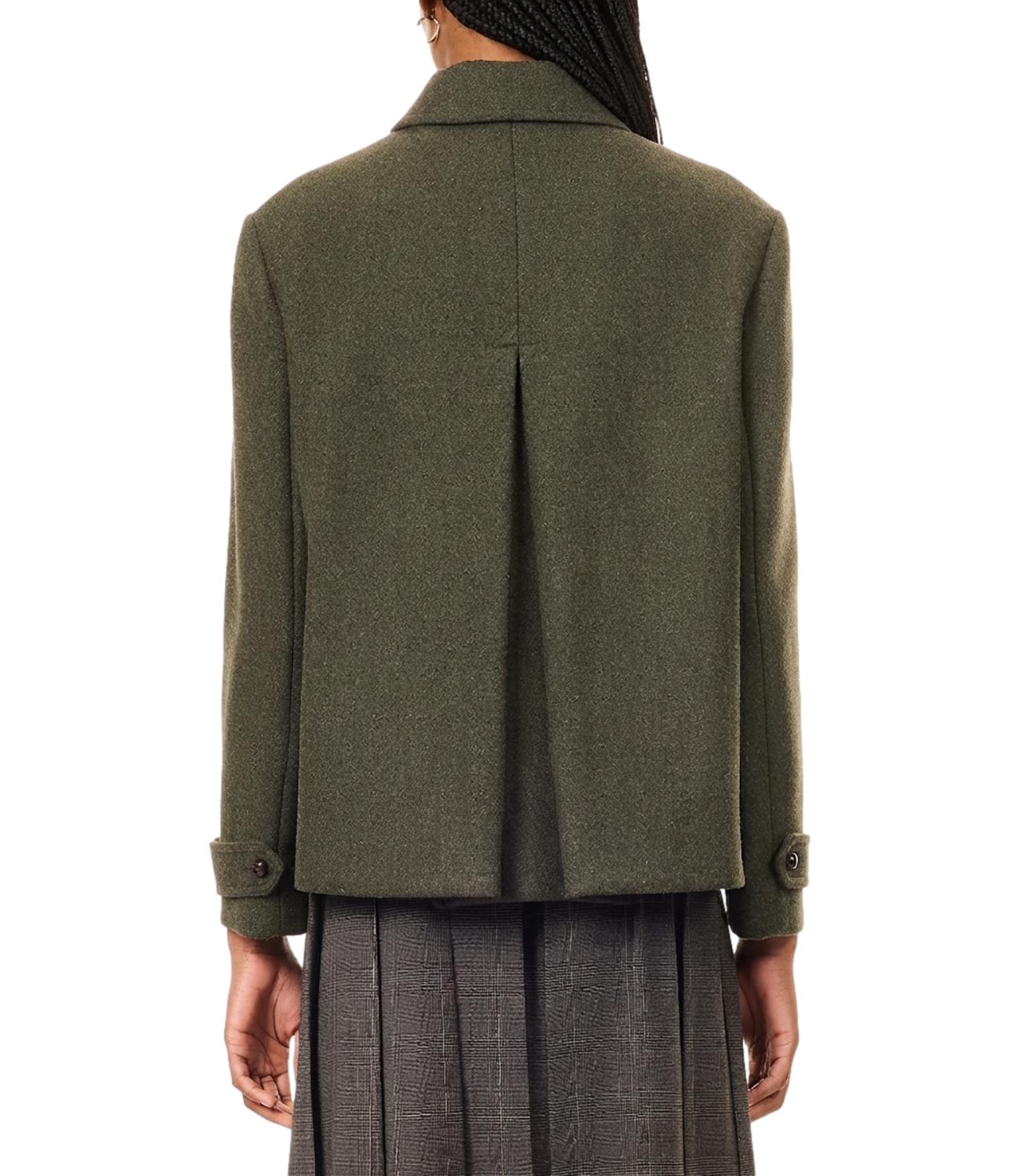 Max Mara Weekend Giaccone Verde Salvia da Donna