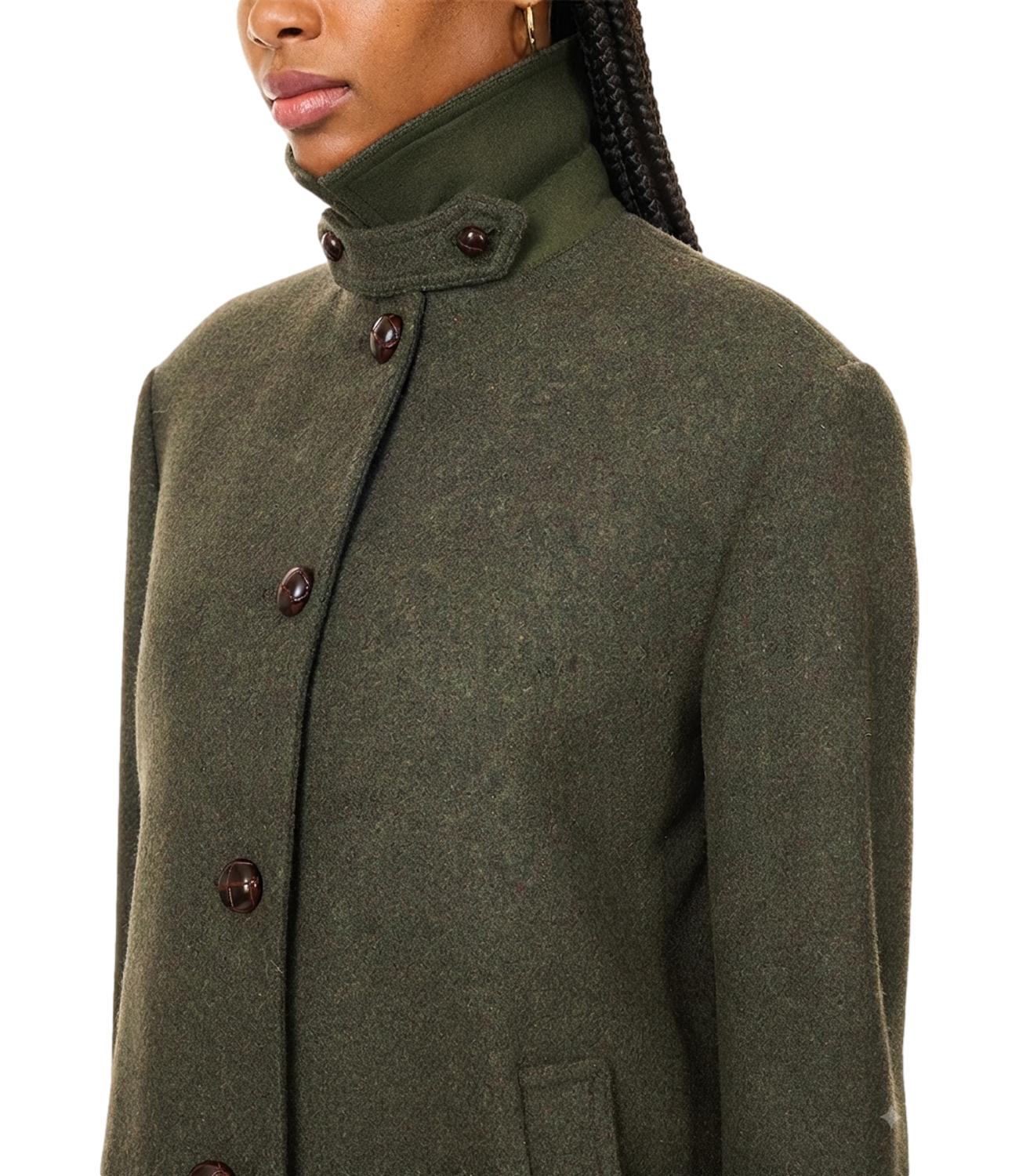 Max Mara Weekend Giaccone Verde Salvia da Donna