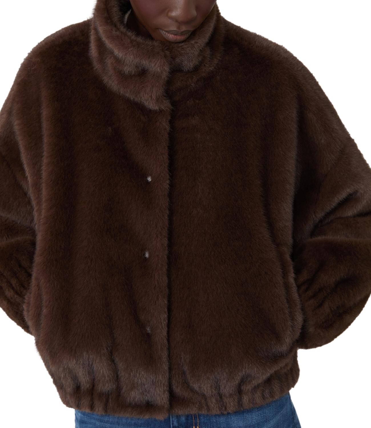 Max Mara Weekend Giaccone Marrone da Donna