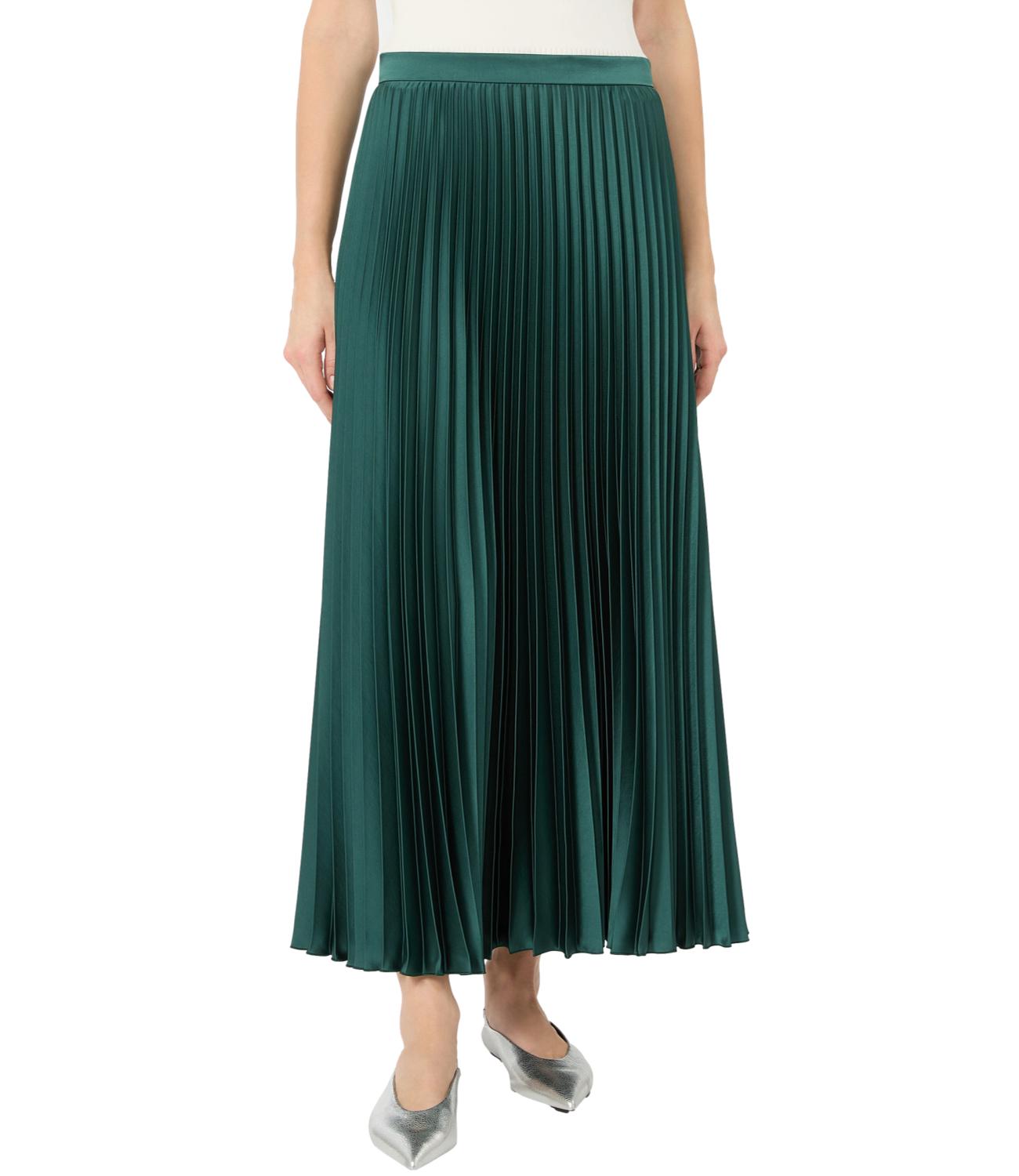 Max Mara Weekend Gonna Verde Scuro da Donna