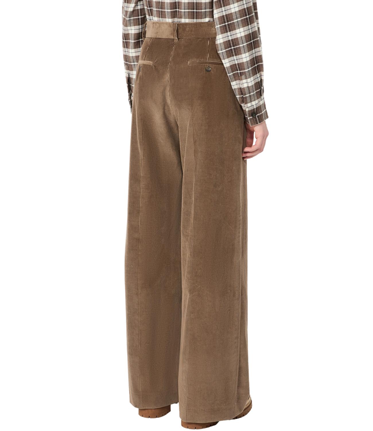 Max Mara Weekend Pantalone Marrone Chiaro da Donna