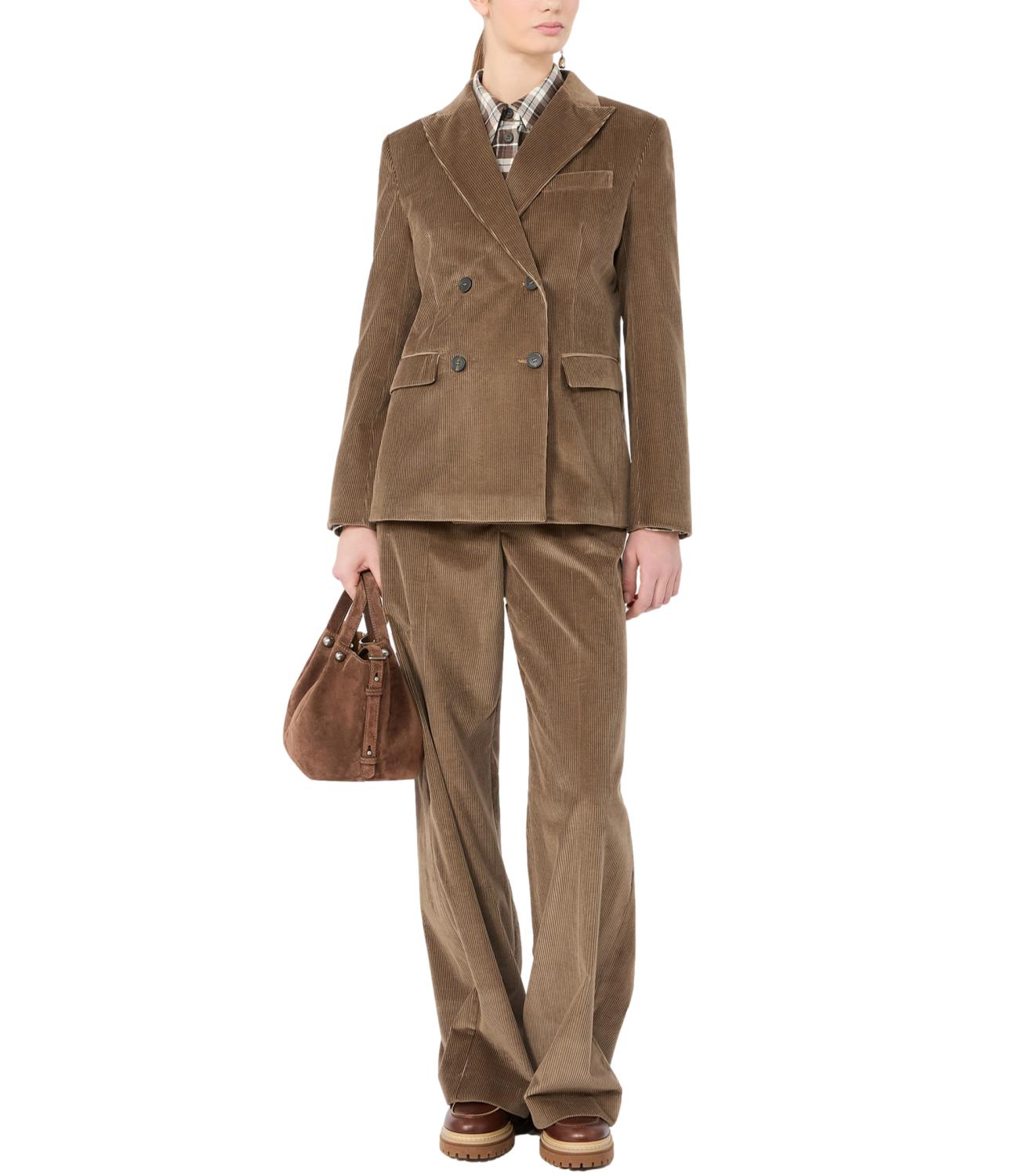 Max Mara Weekend Pantalone Marrone Chiaro da Donna