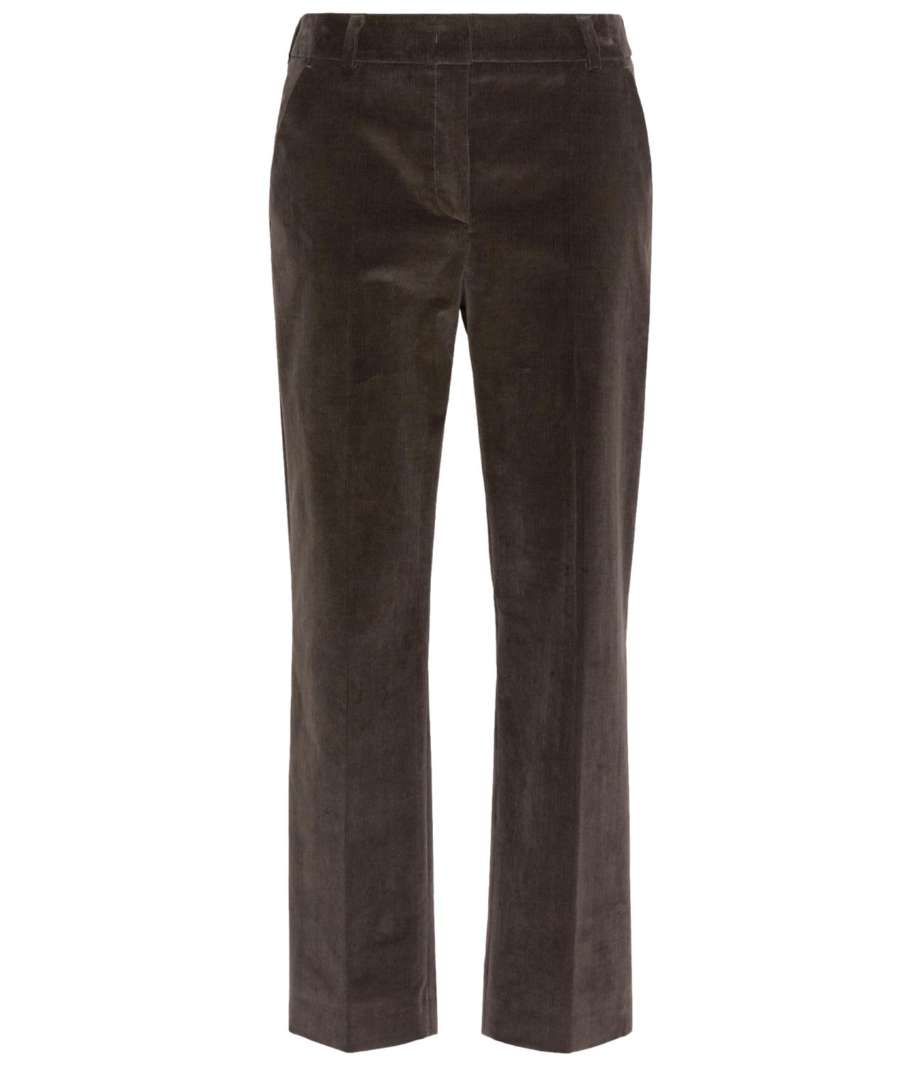 Max Mara Weekend Pantalone Marrone Scuro da Donna