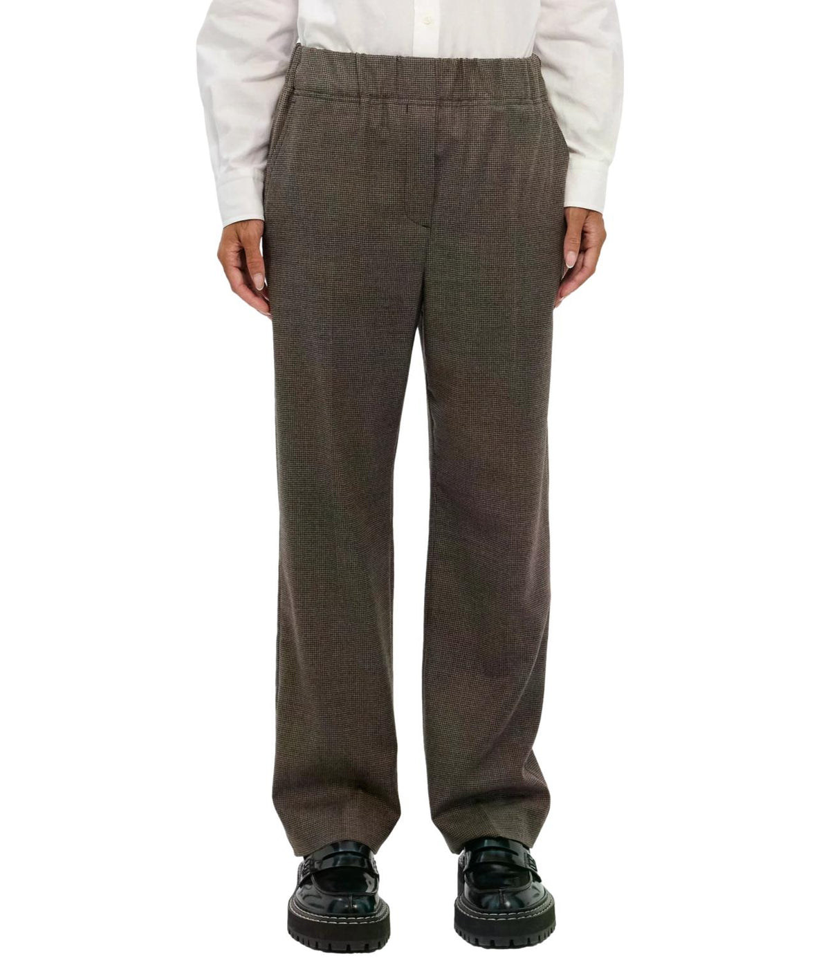 Max Mara Weekend Pantalone Marrone da Donna