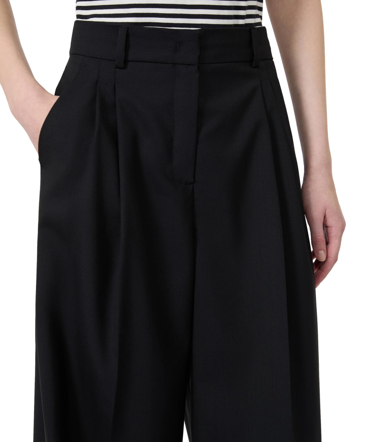 Max Mara Weekend Pantalone Nero da Donna
