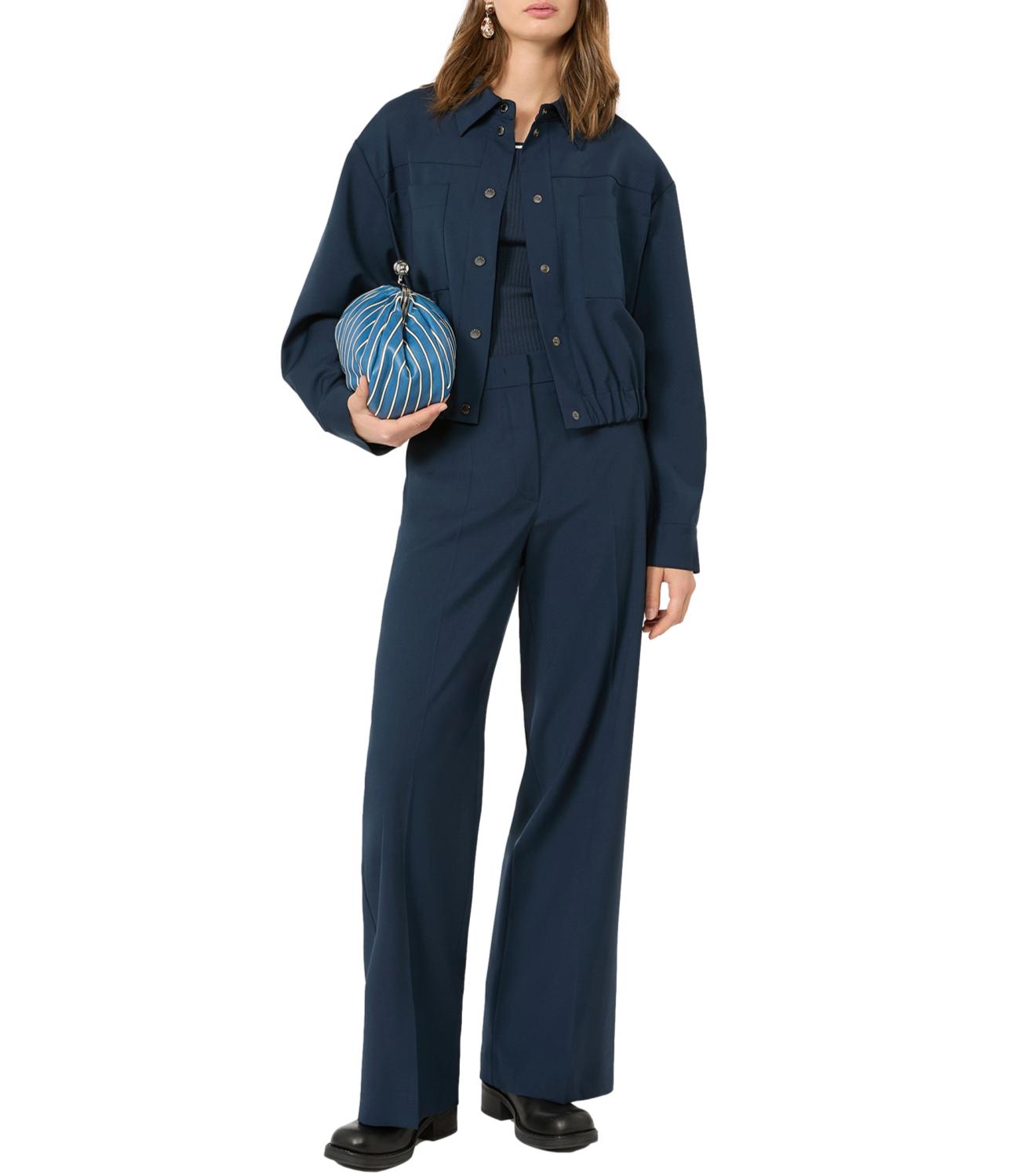 Max Mara Weekend Pantalone Blu da Donna
