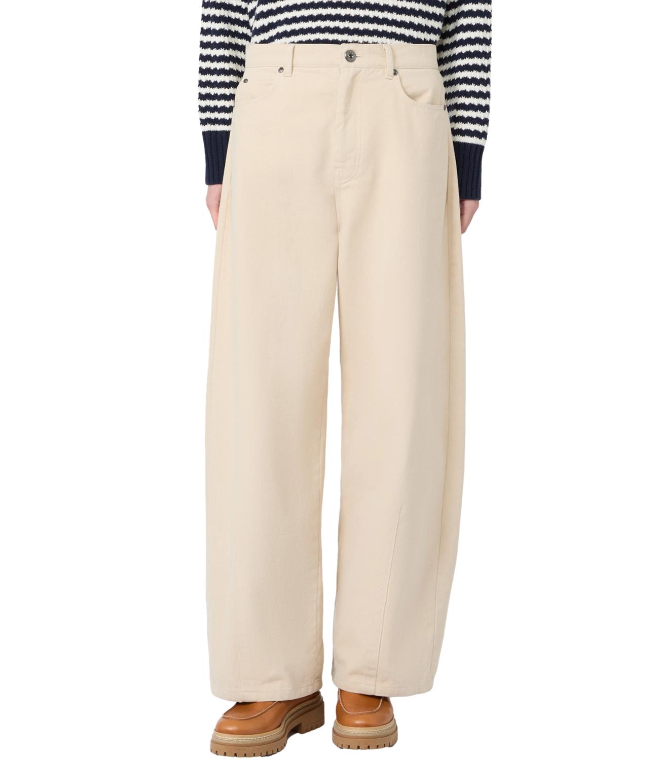 Max Mara Weekend Pantalone Avorio da Donna