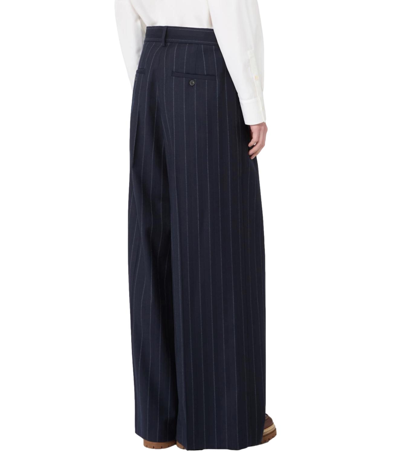Max Mara Weekend Pantalone Blu da Donna