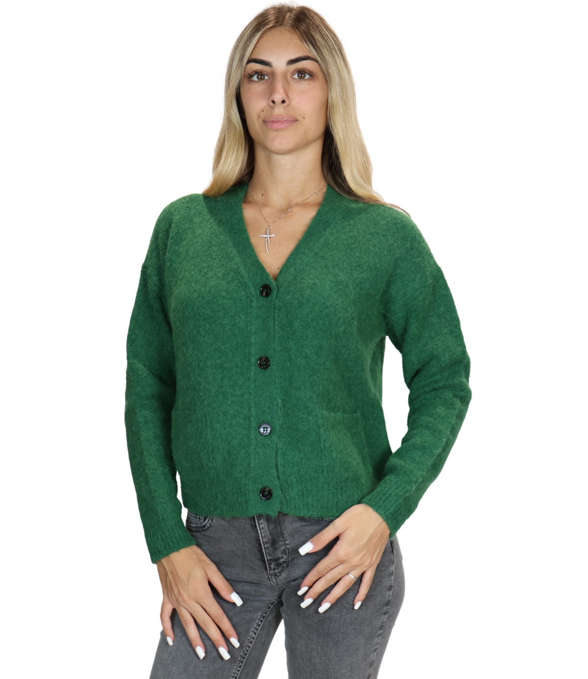 Max Mara Weekend Cardigan Verde Bosco da Donna