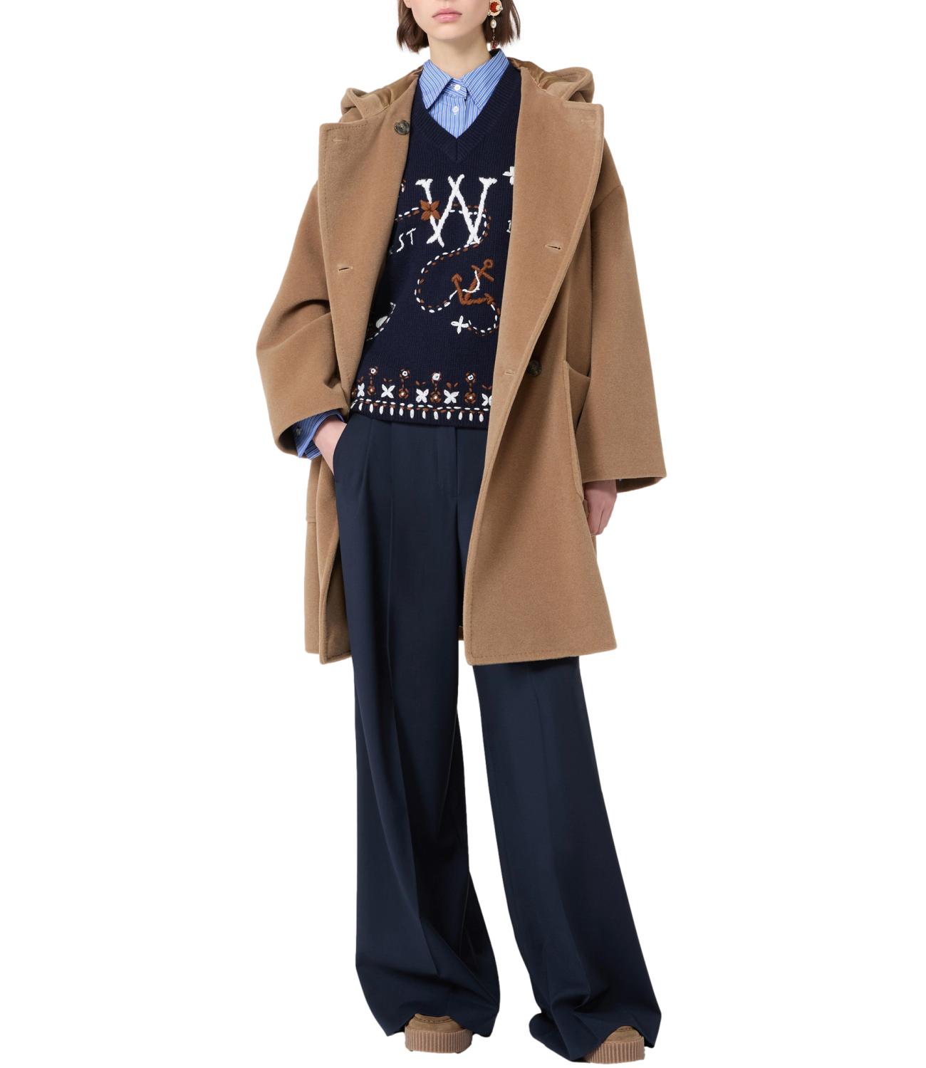 Max Mara Weekend Gilet Blu Marino da Donna