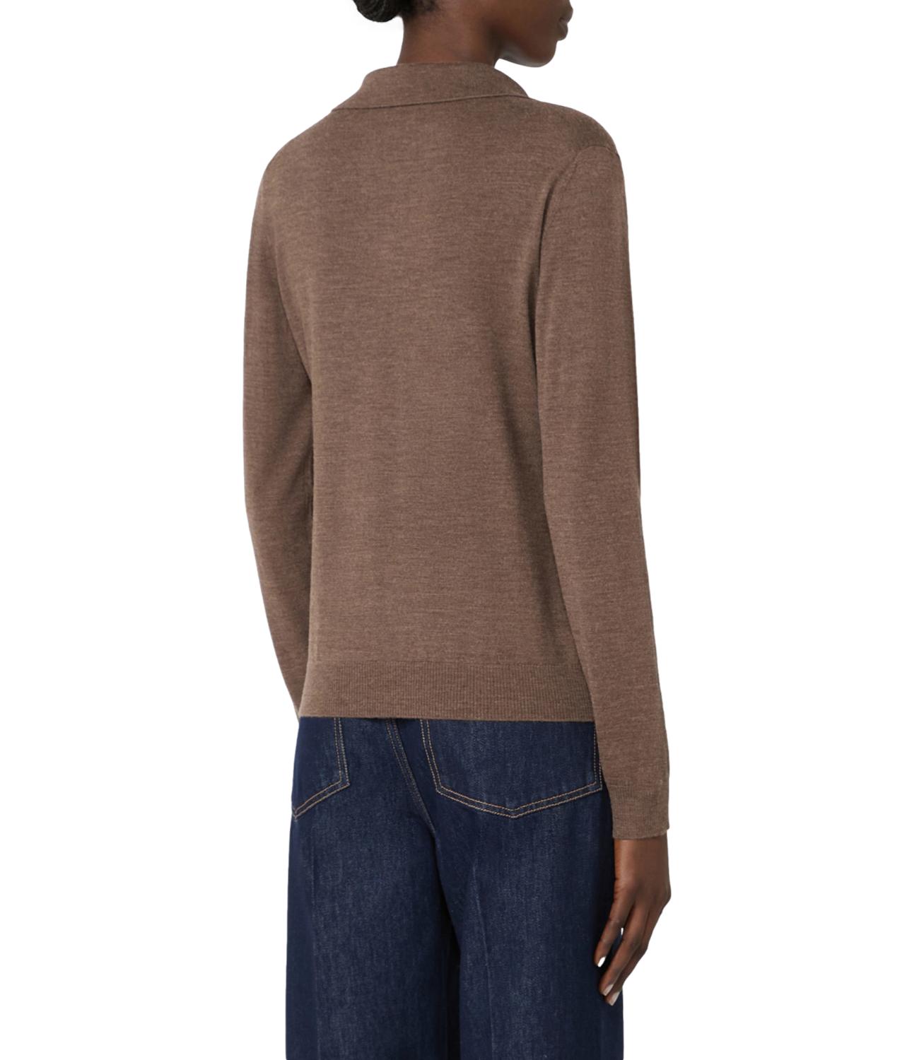 Max Mara Weekend Maglia Marron Glace' da Donna
