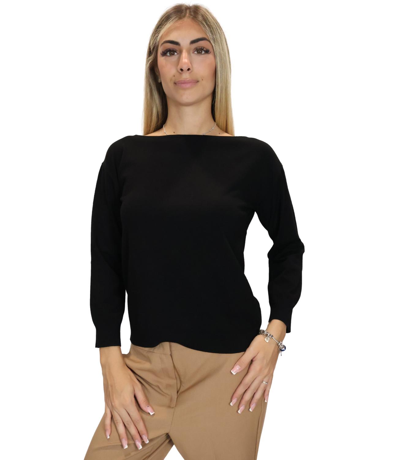 Max Mara Weekend Maglia Nero da Donna