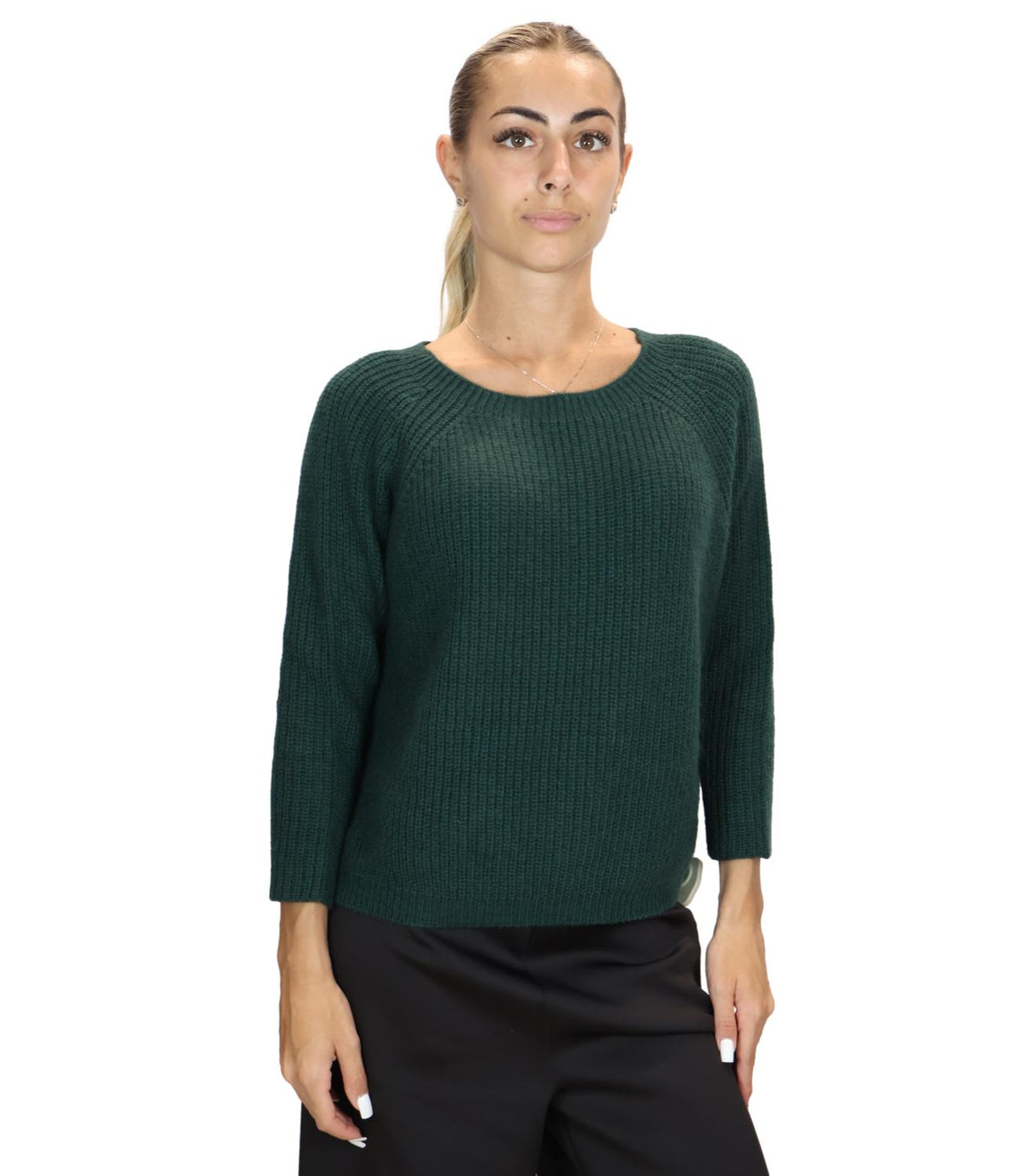 Max Mara Weekend Maglia Verde Bosco da Donna