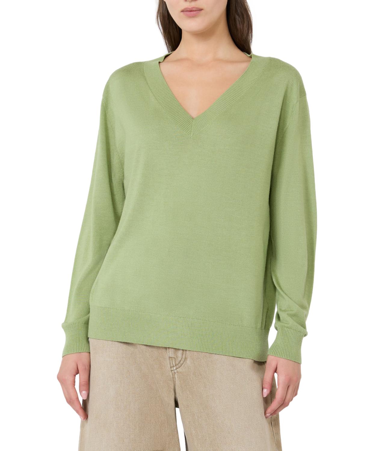 Max Mara Weekend Maglia Verde da Donna
