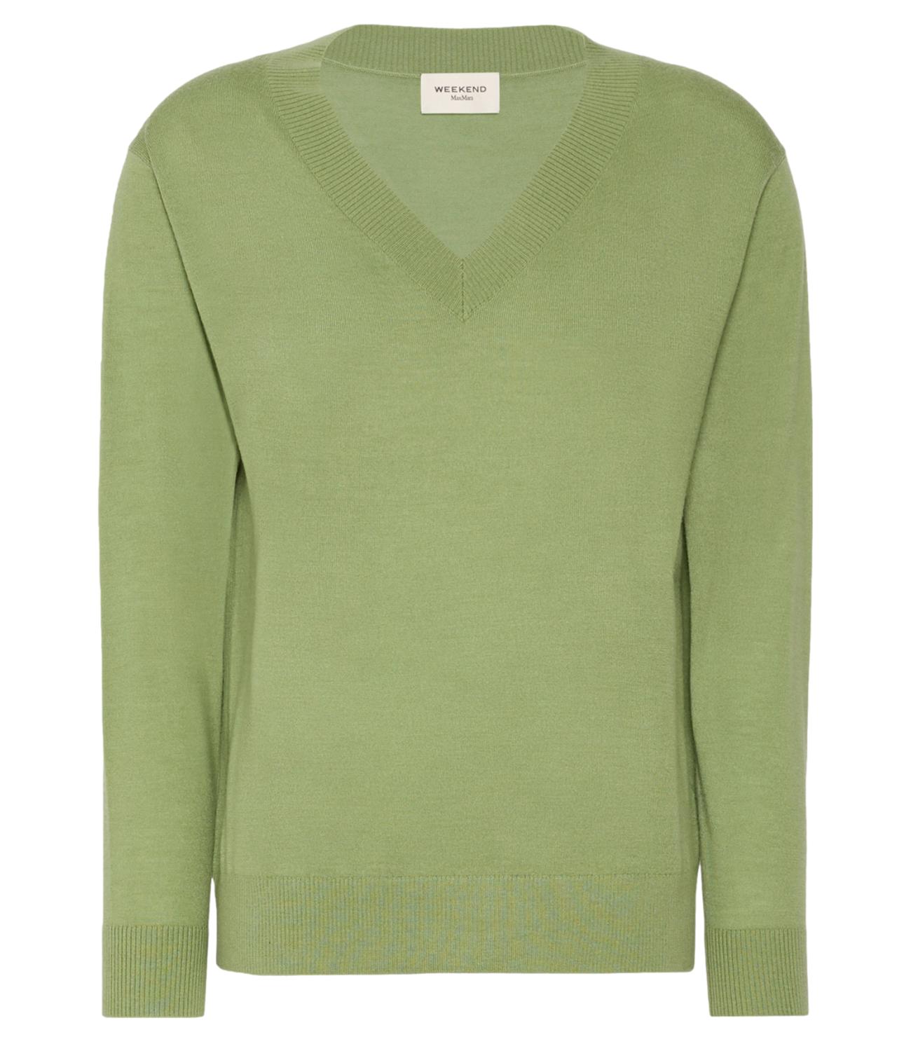 Max Mara Weekend Maglia Verde da Donna