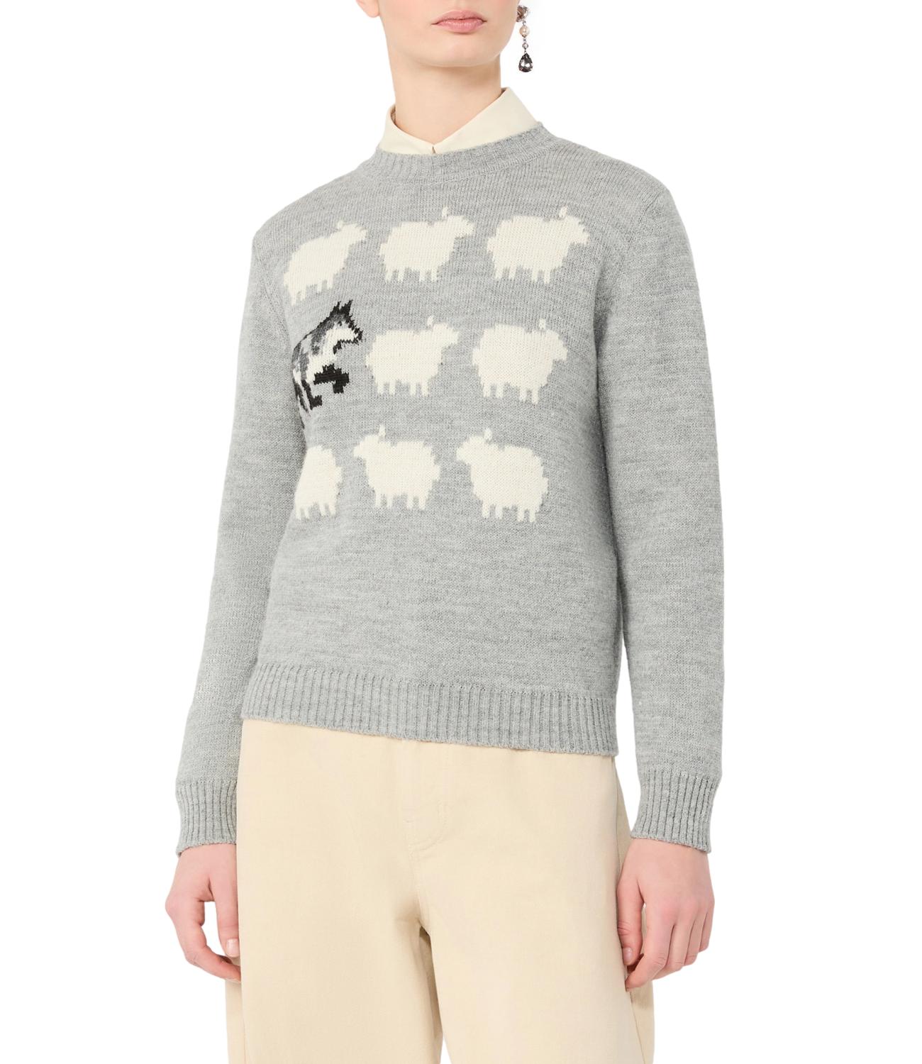 Max Mara Weekend Maglia Grigio Chiaro da Donna