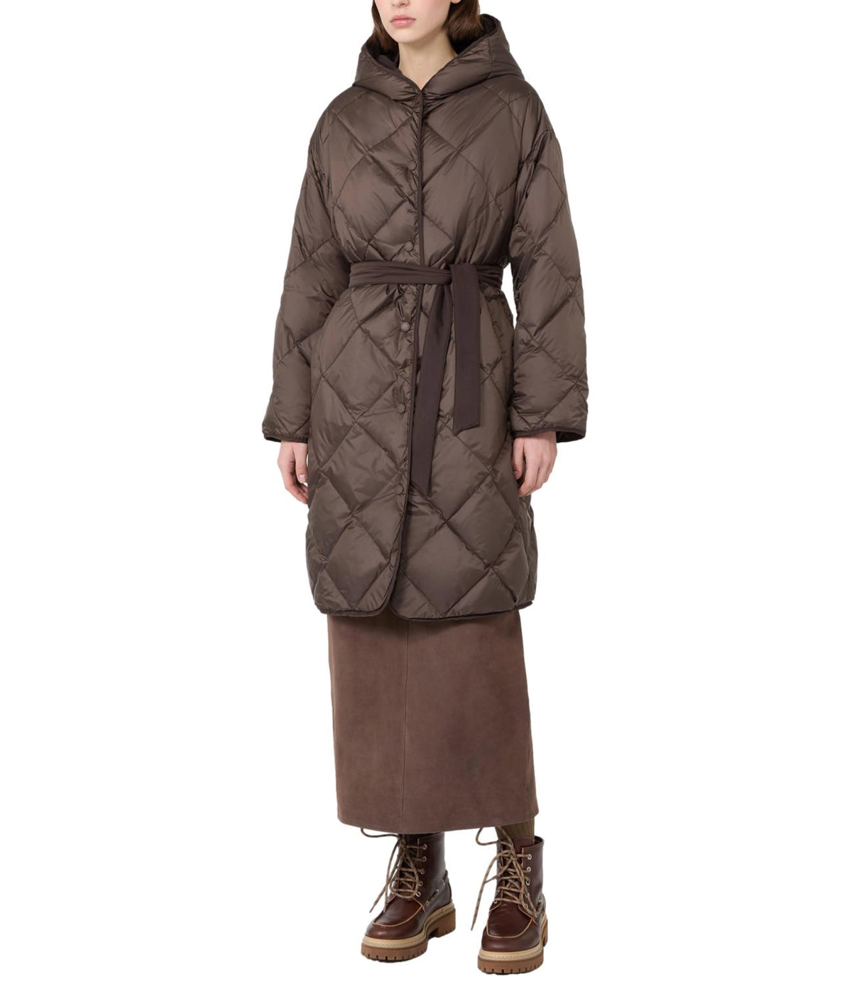 Max Mara Weekend Imbottito Wkdmassa Marrone Donna