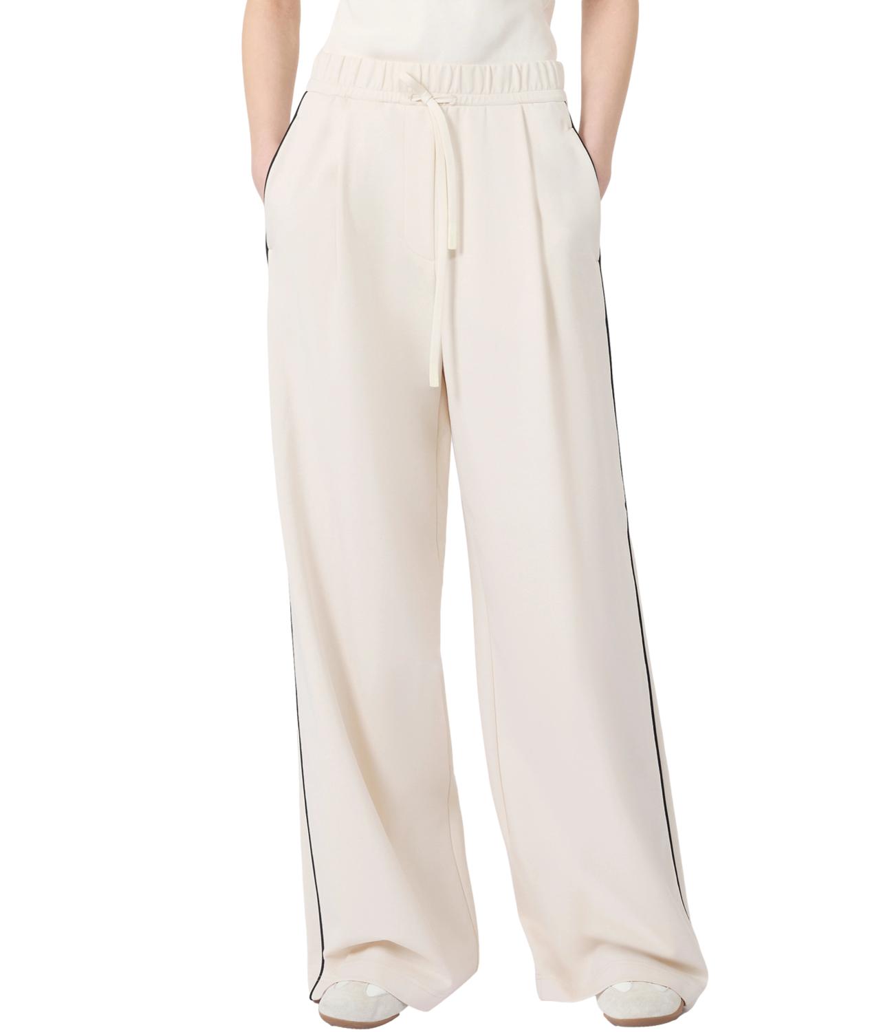 Max Mara Weekend Pantalone Avorio da Donna