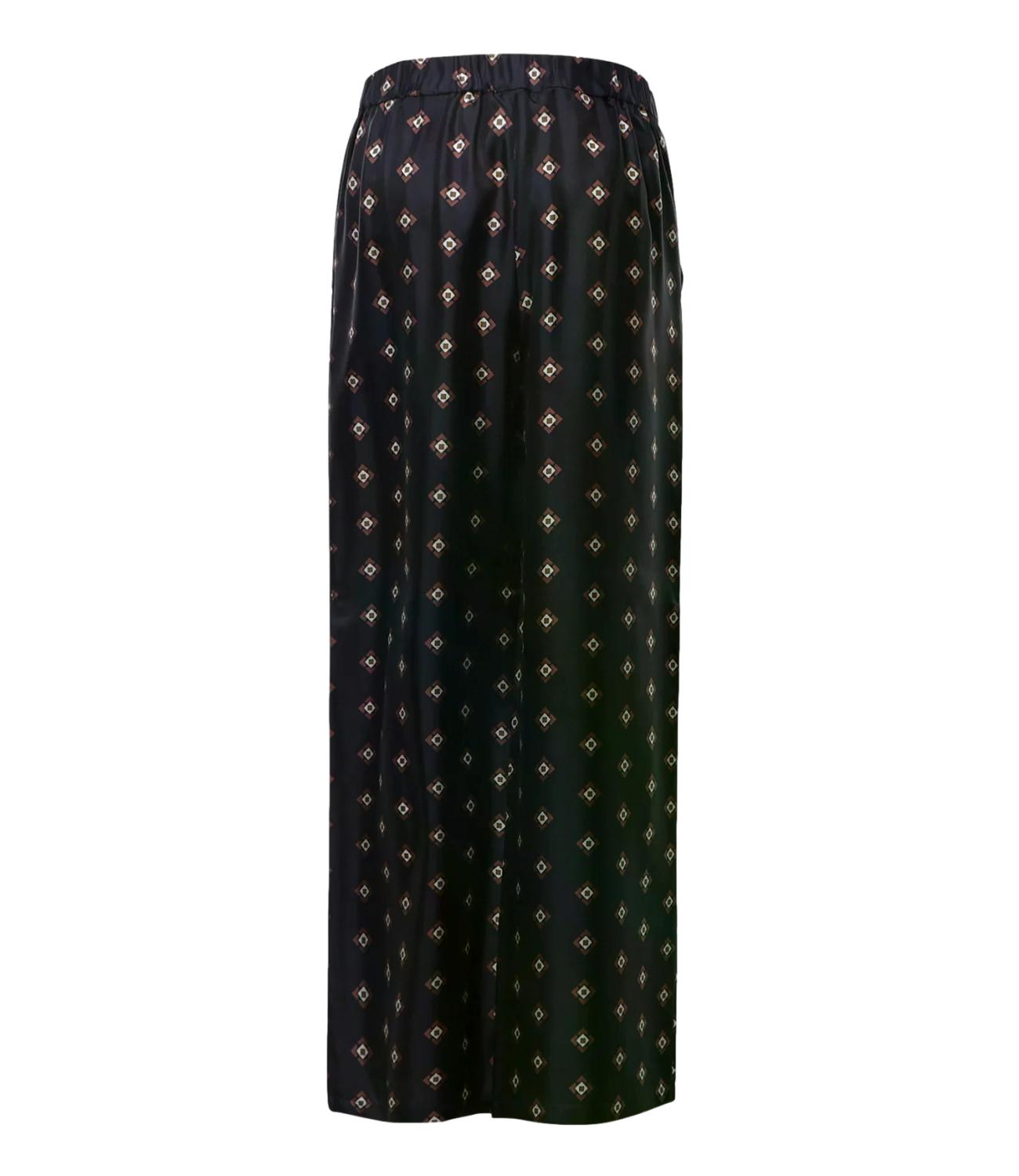 Mm Pantalone Blu Marino da Donna